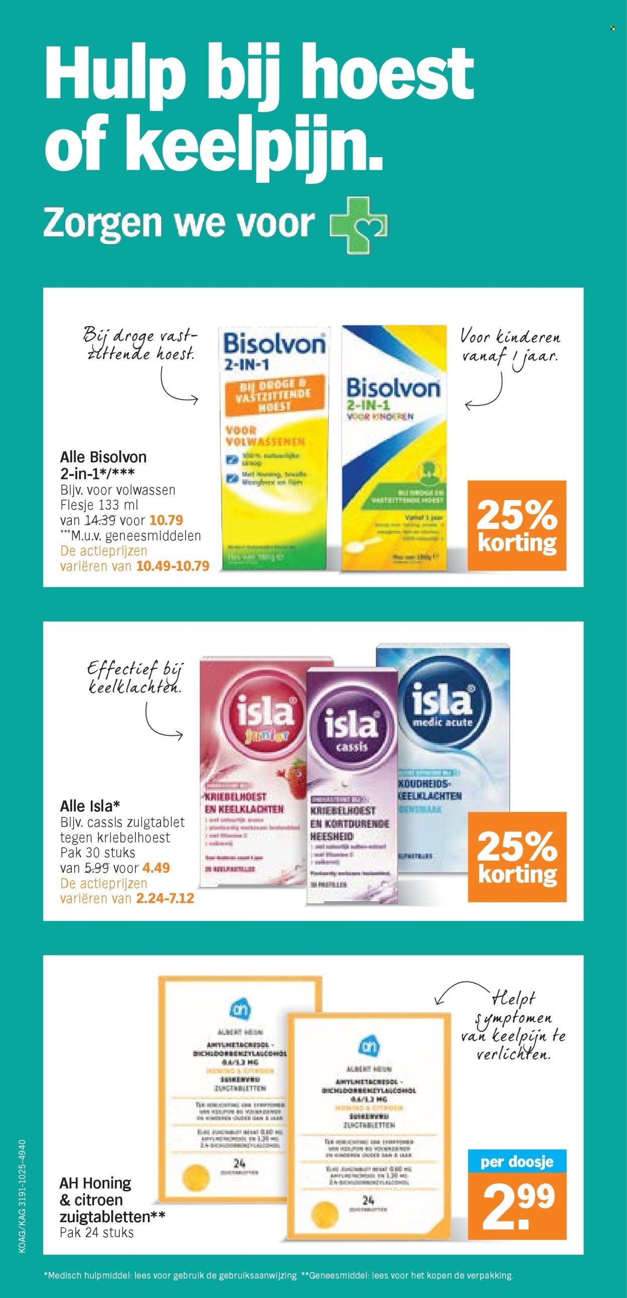 ALBERT HEIJN folder - Van maandag 3 november 2025 (2025-11-03 - 2025-11-09)