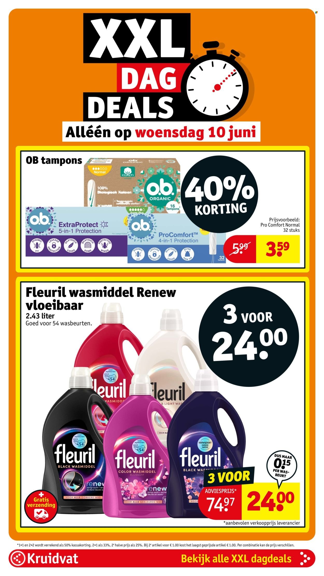 KRUIDVAT folder - Van dinsdag 9 juni 2026