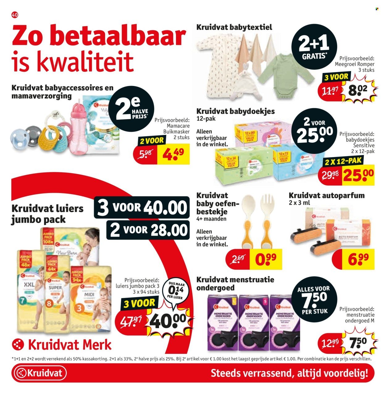 KRUIDVAT folder - Volgende week