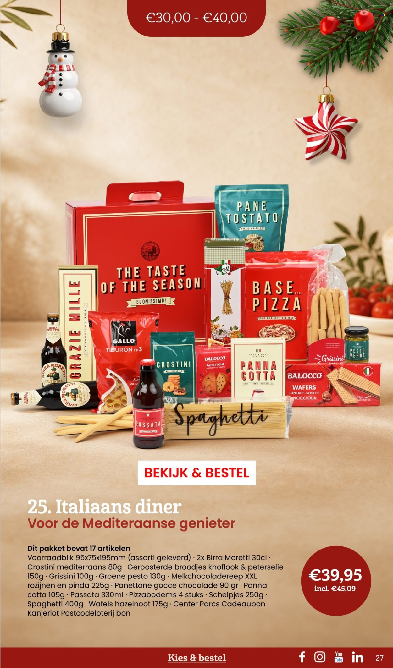 MAKRO folder - Kerstpaketten catalogus