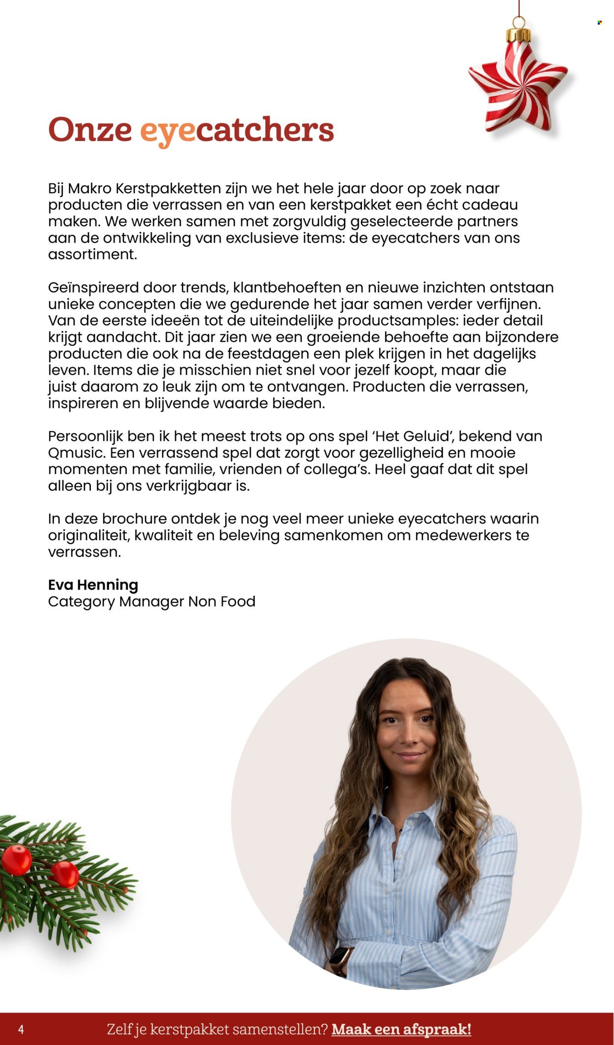 MAKRO folder - Kerstpaketten catalogus