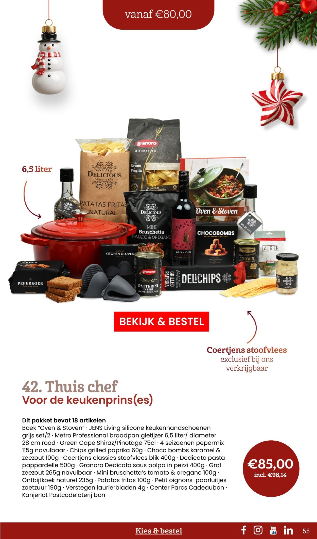 MAKRO folder - Kerstpaketten catalogus