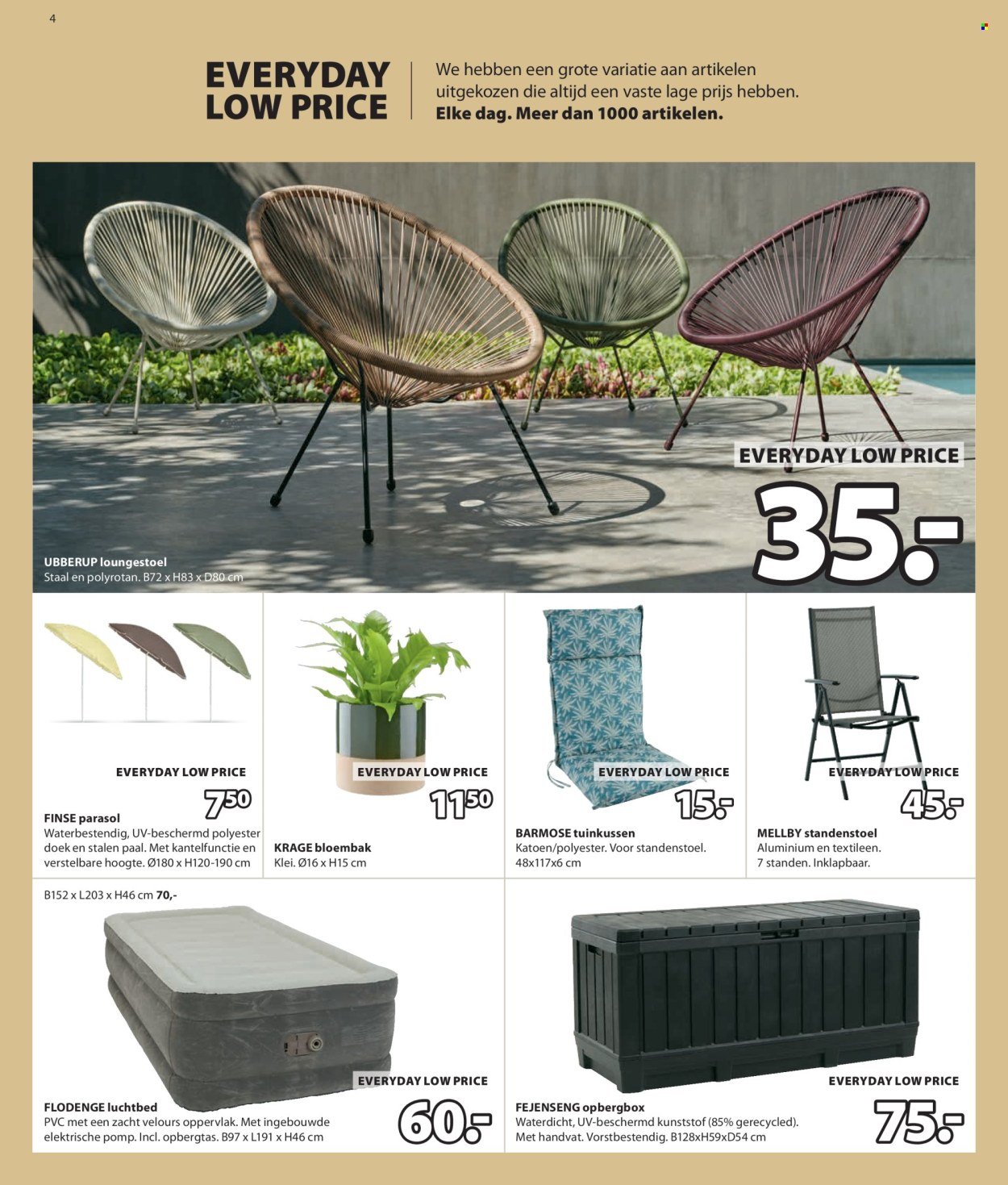 JYSK folder - Aanbieding van de week