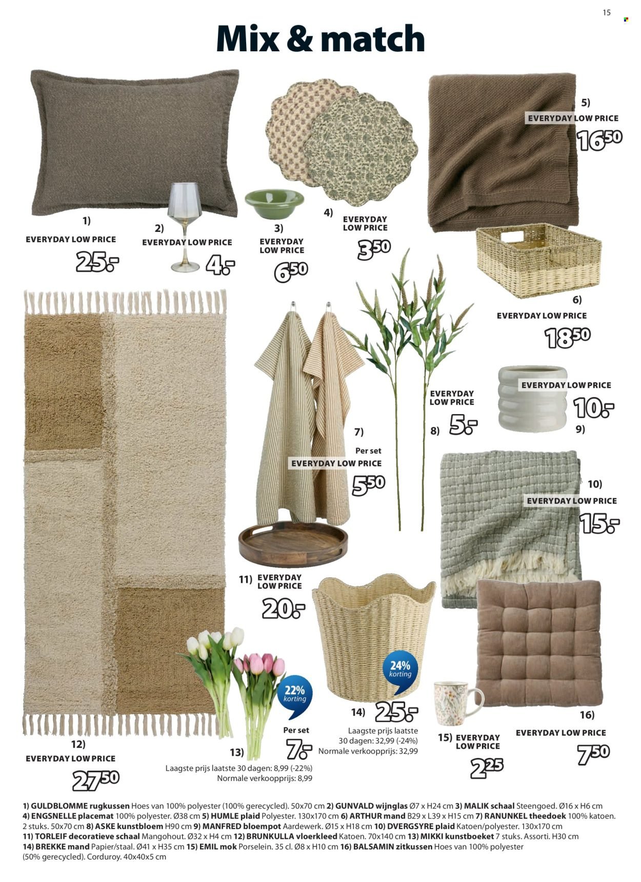 JYSK folder - Aanbieding van de week