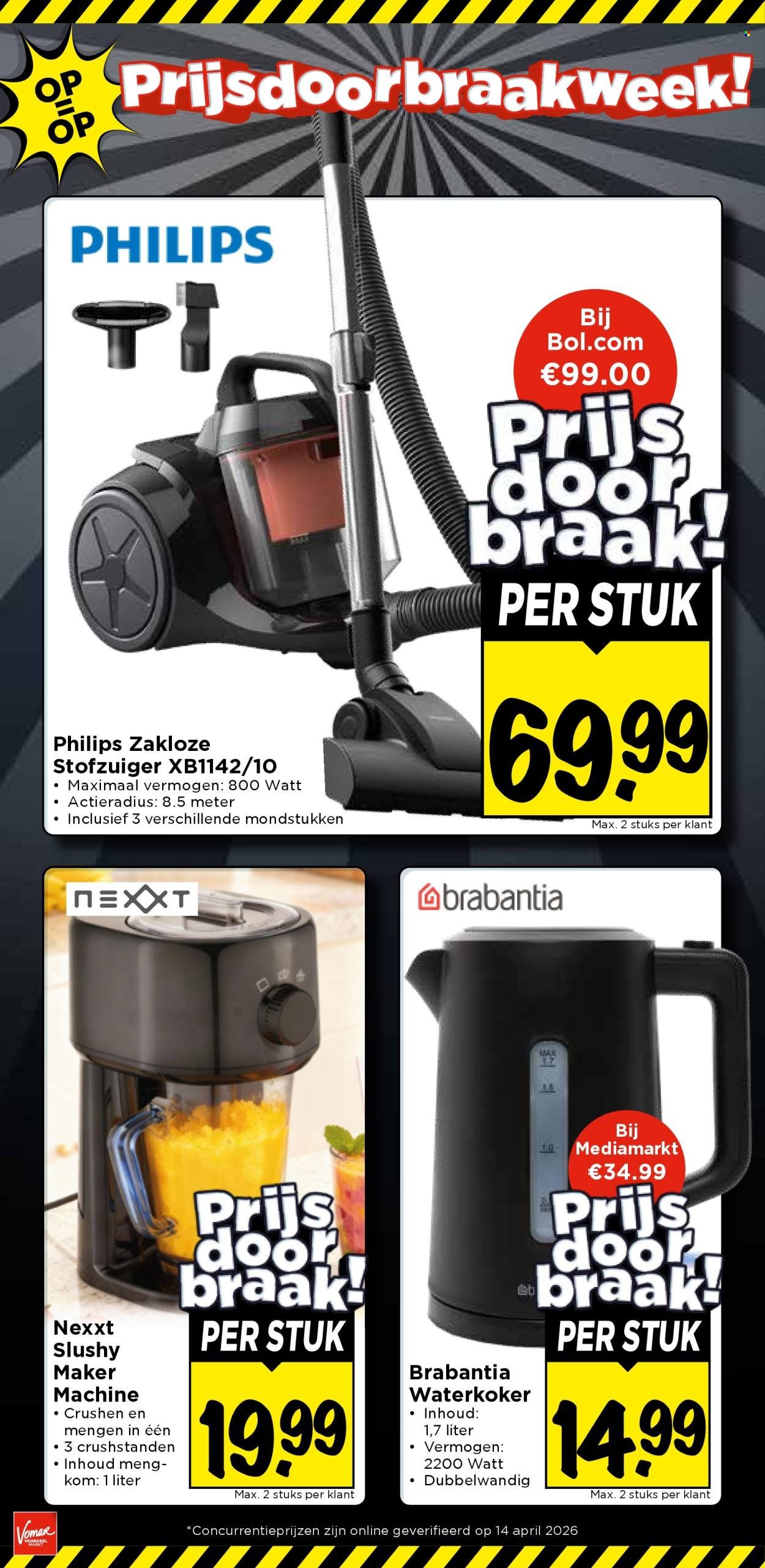 VOMAR folder - Van zondag 26 april 2026