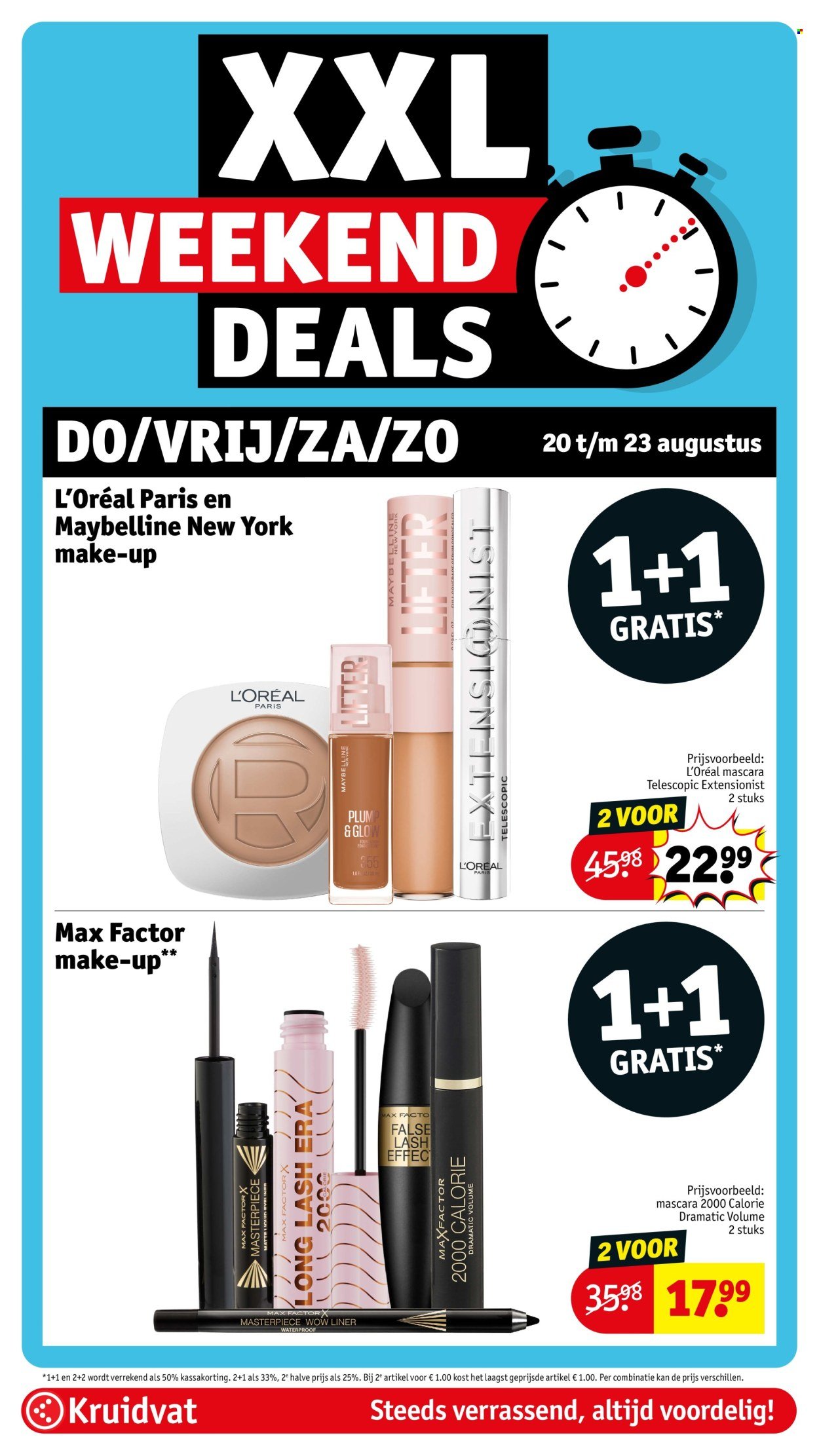 KRUIDVAT folder - Van dinsdag 18 augustus 2026