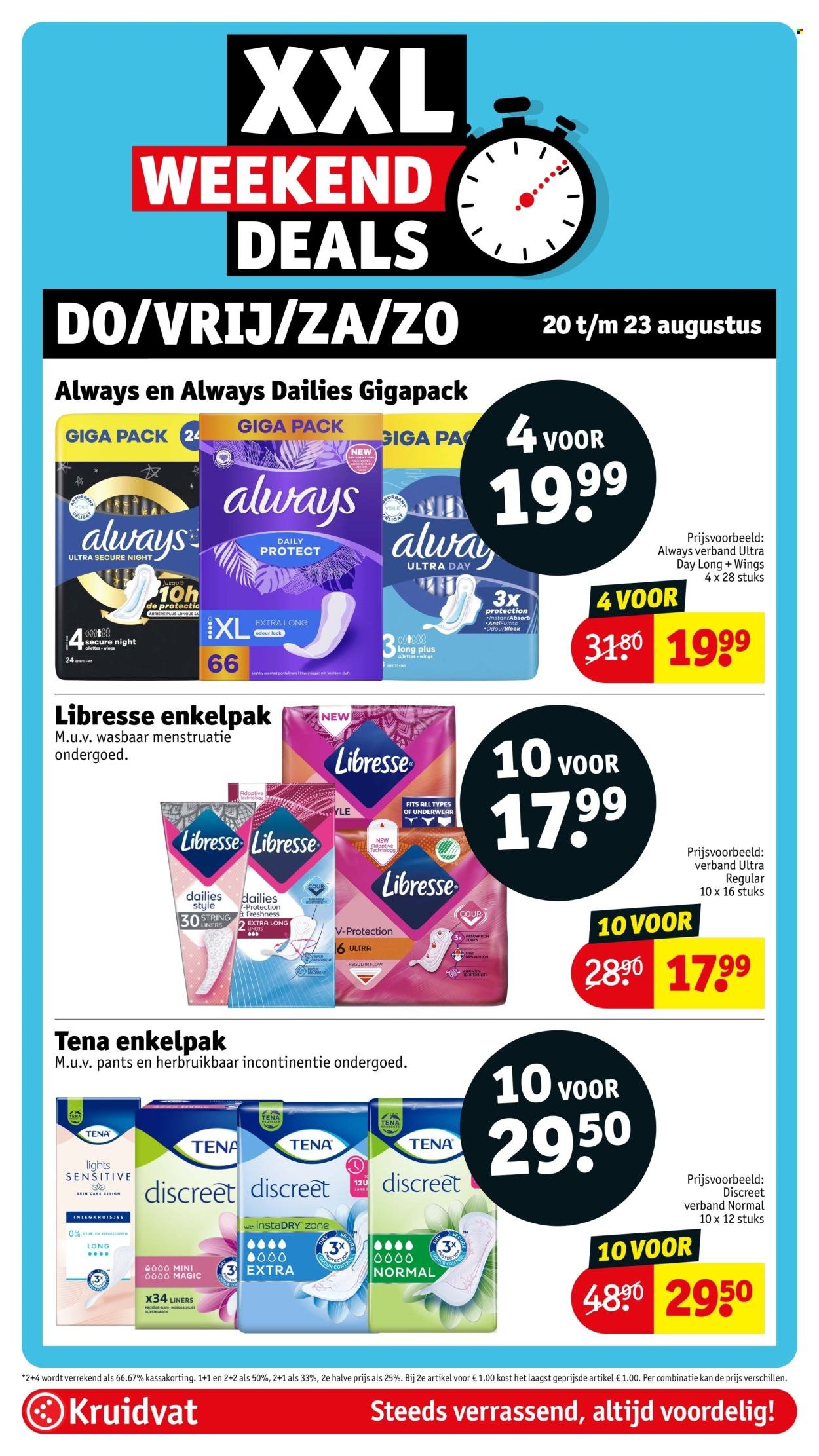 KRUIDVAT folder - Van dinsdag 18 augustus 2026