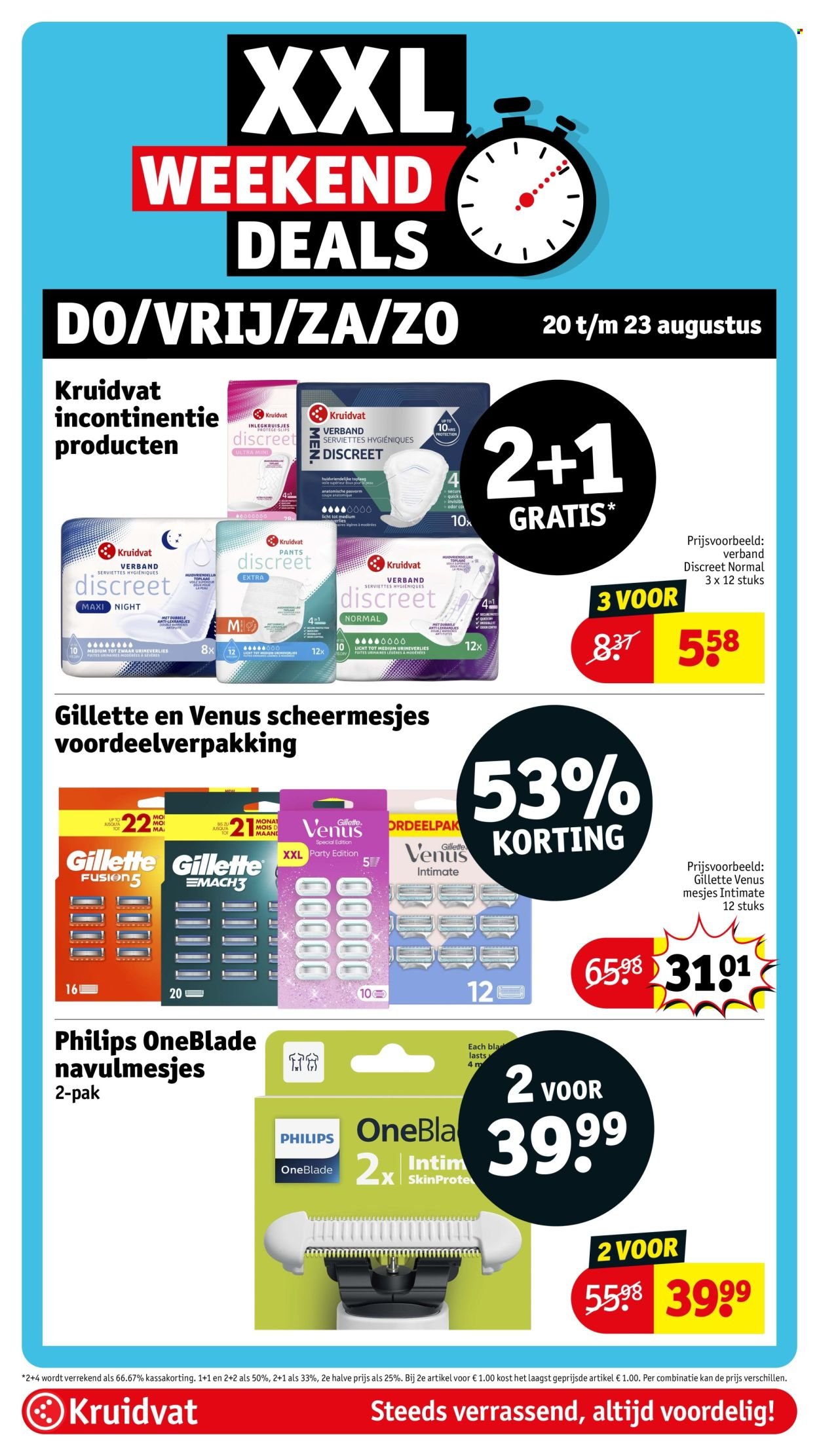 KRUIDVAT folder - Van dinsdag 18 augustus 2026