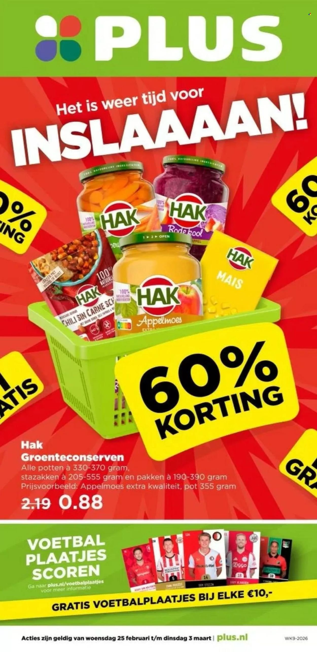 PLUS folder - Van woensdag 25 februari 2026