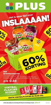 PLUS folder - Van woensdag 25 februari 2026