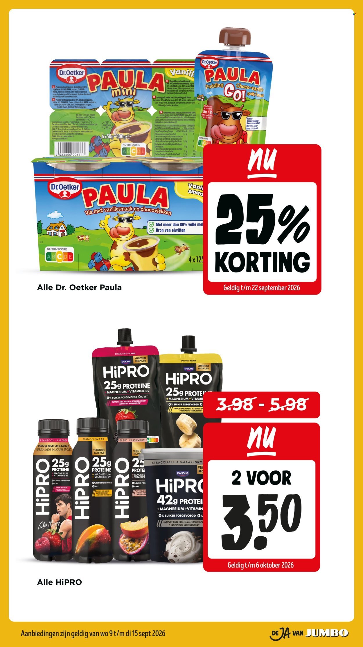 JUMBO folder - Van woensdag 9 september 2026