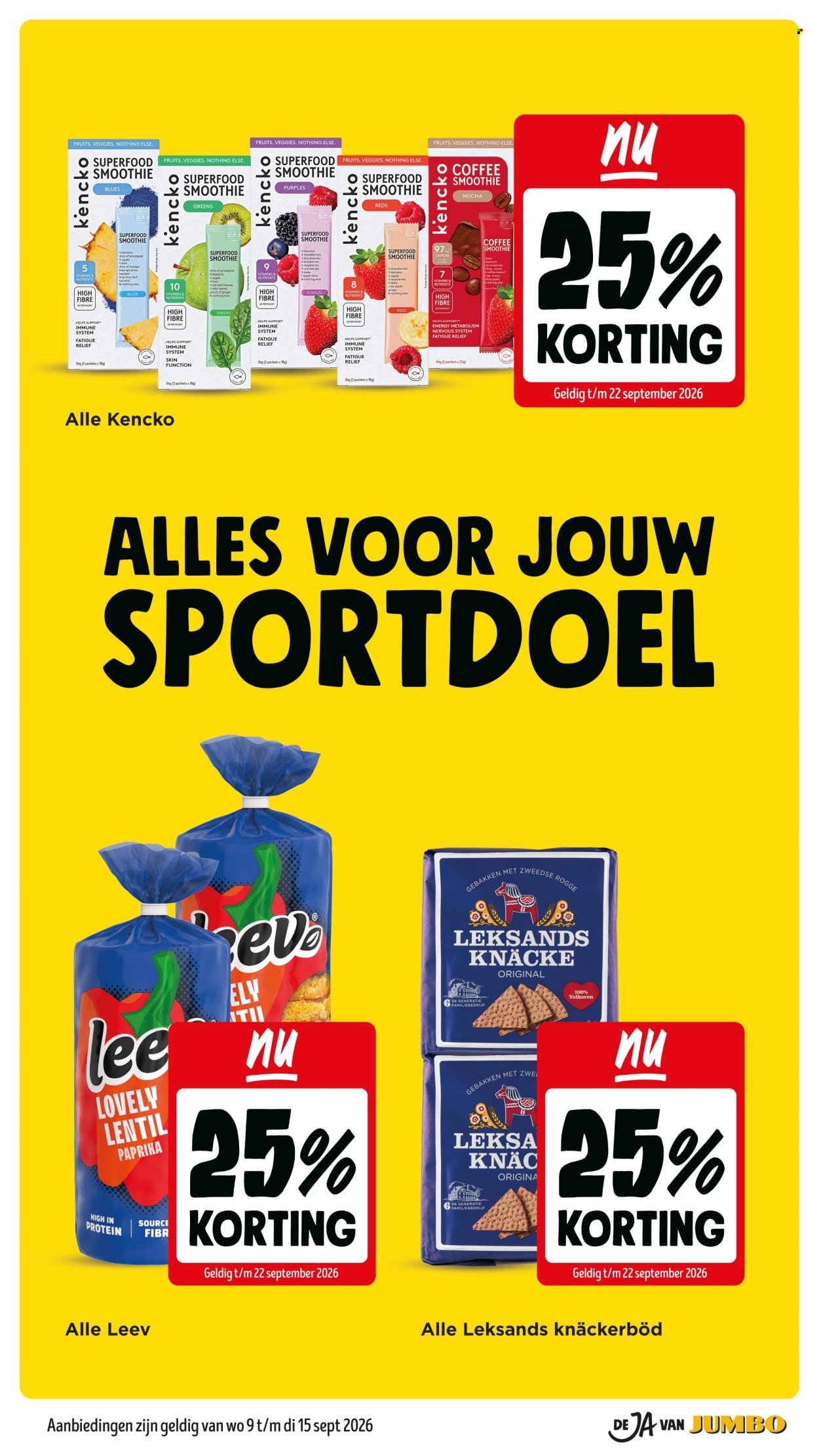 JUMBO folder - Van woensdag 9 september 2026