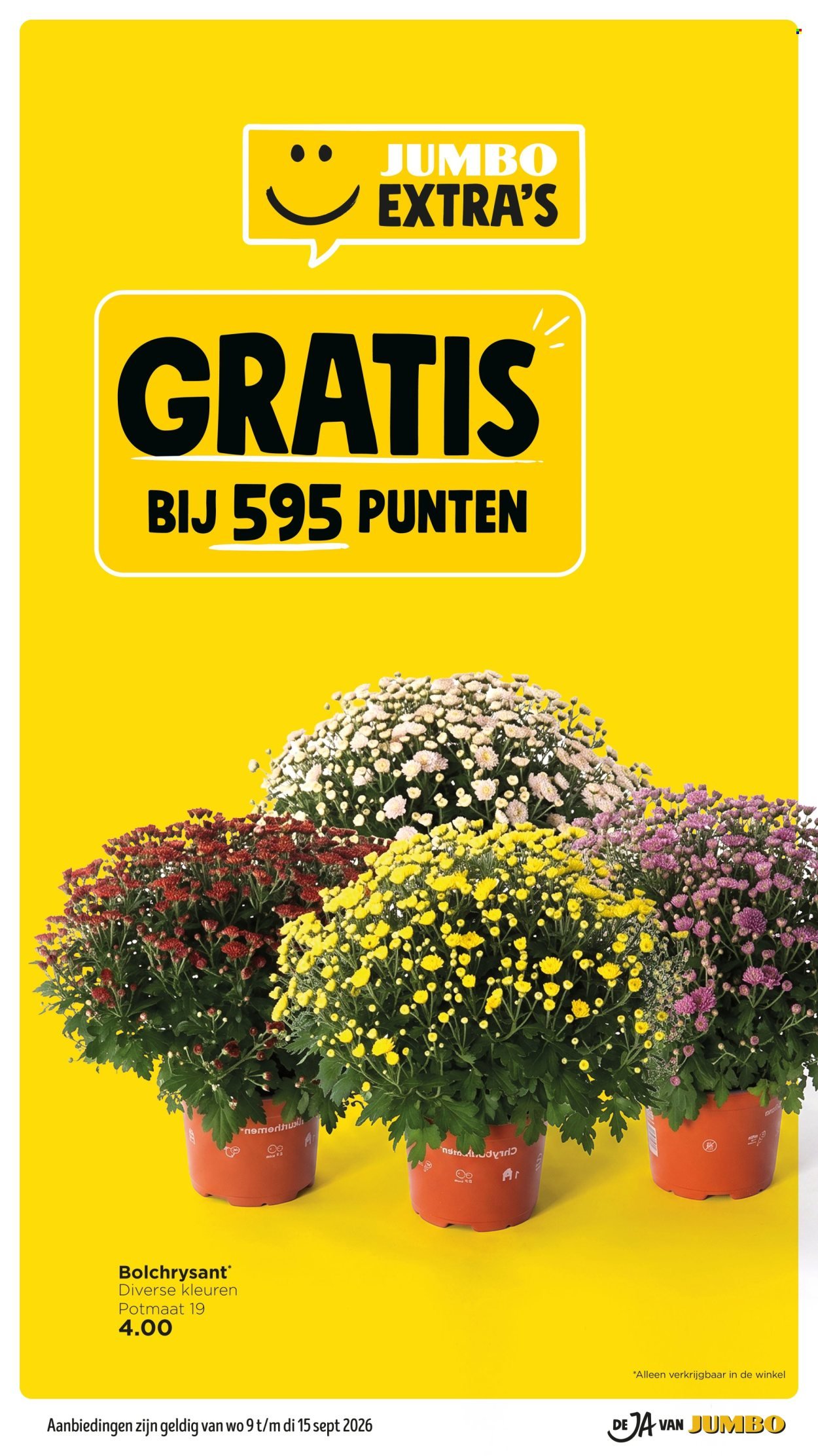 JUMBO folder - Van woensdag 9 september 2026