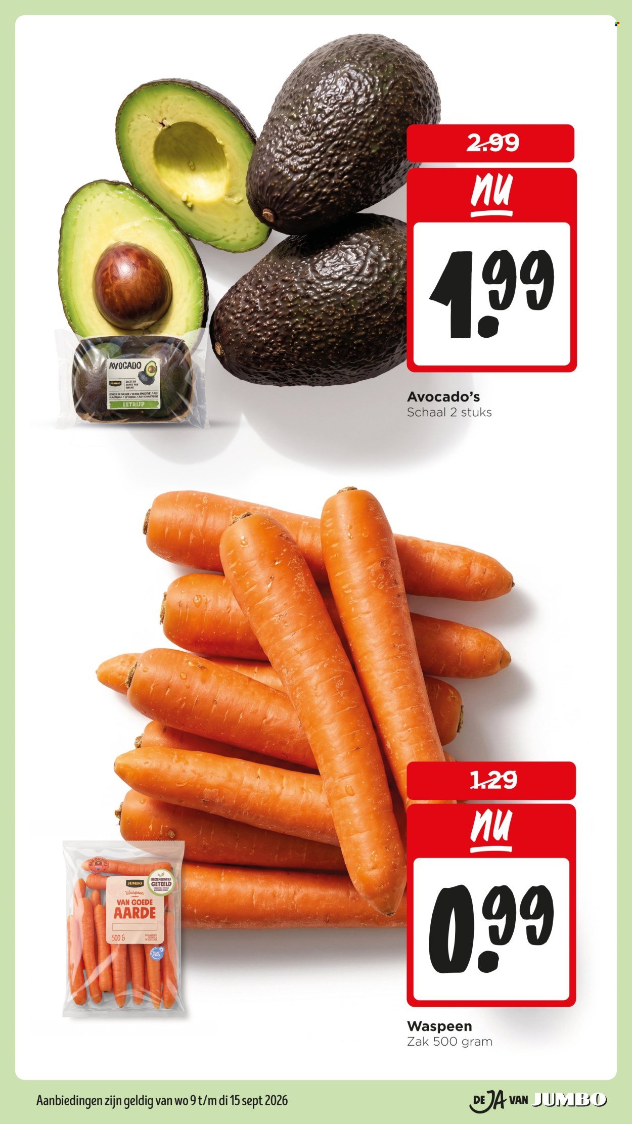JUMBO folder - Van woensdag 9 september 2026