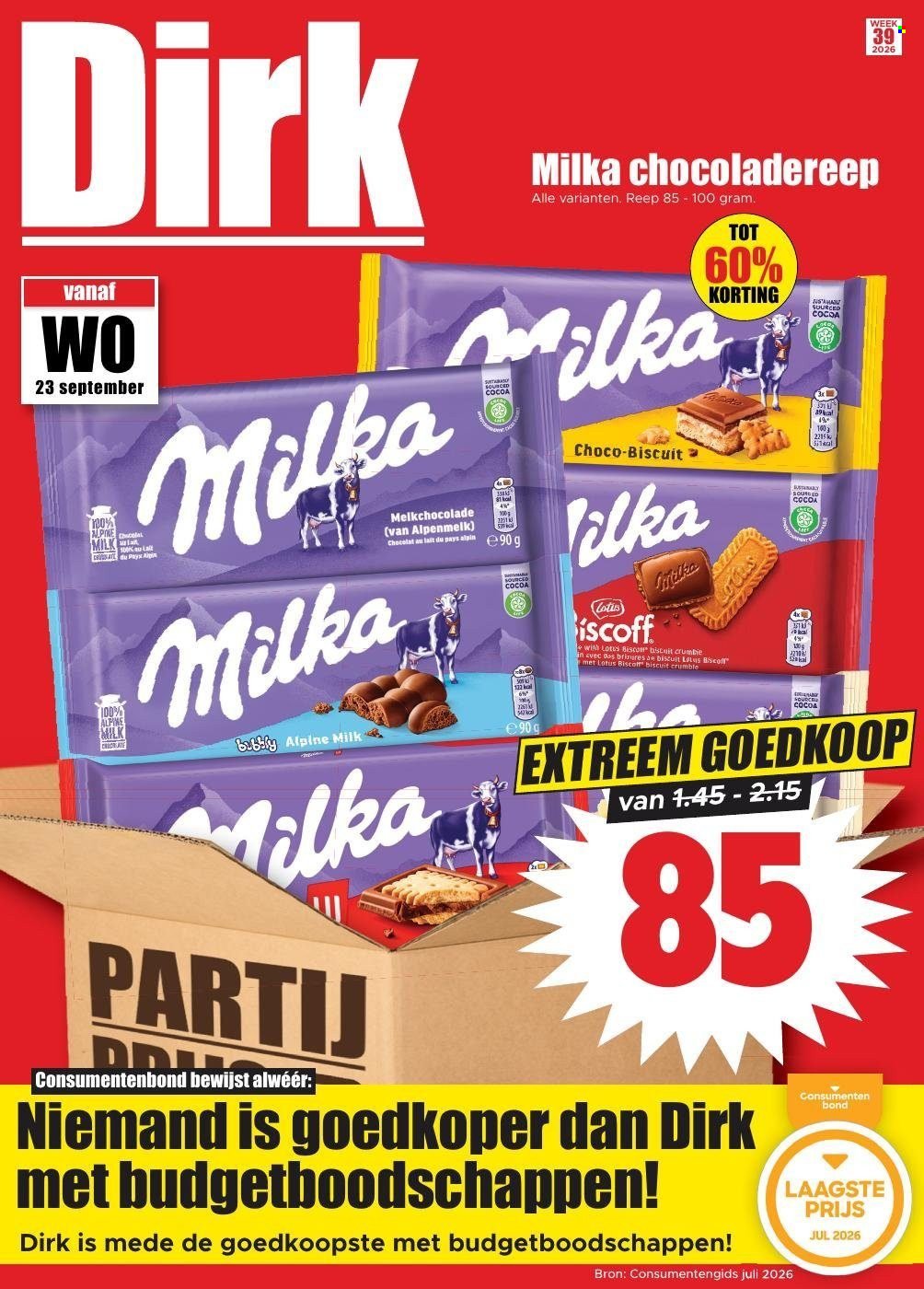 DIRK folder - Volgende week