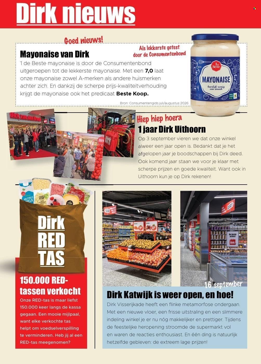 DIRK folder - Volgende week