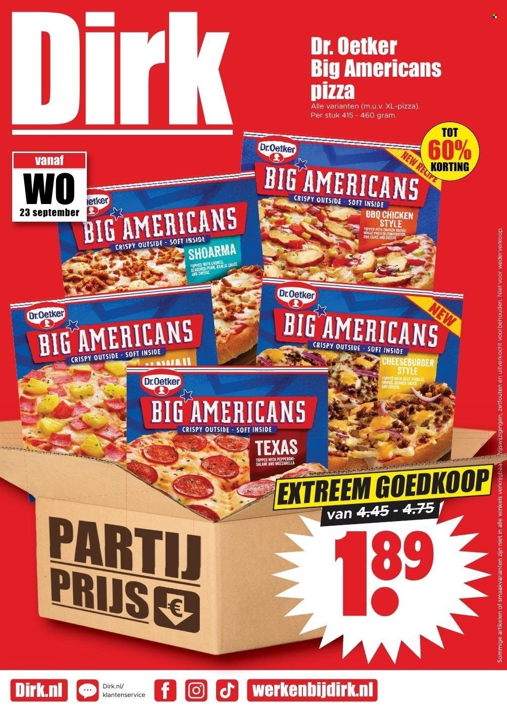 DIRK folder - Volgende week