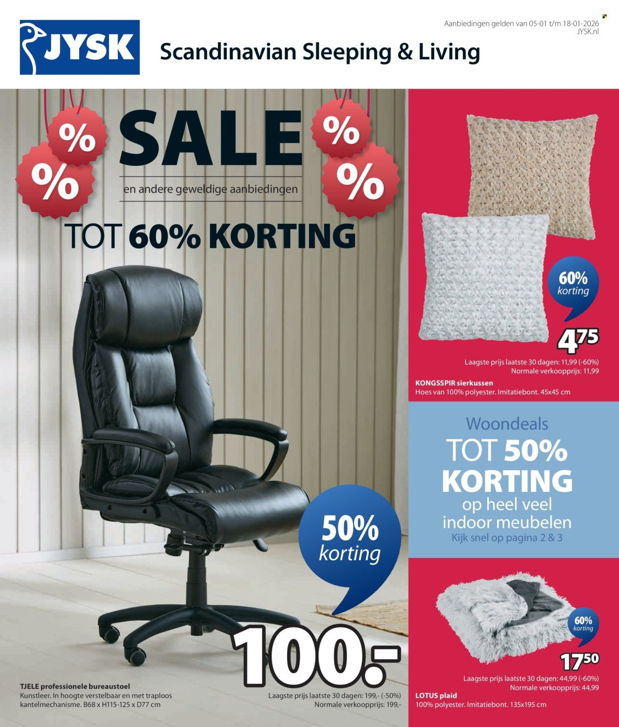 JYSK folder - Aanbieding van de week