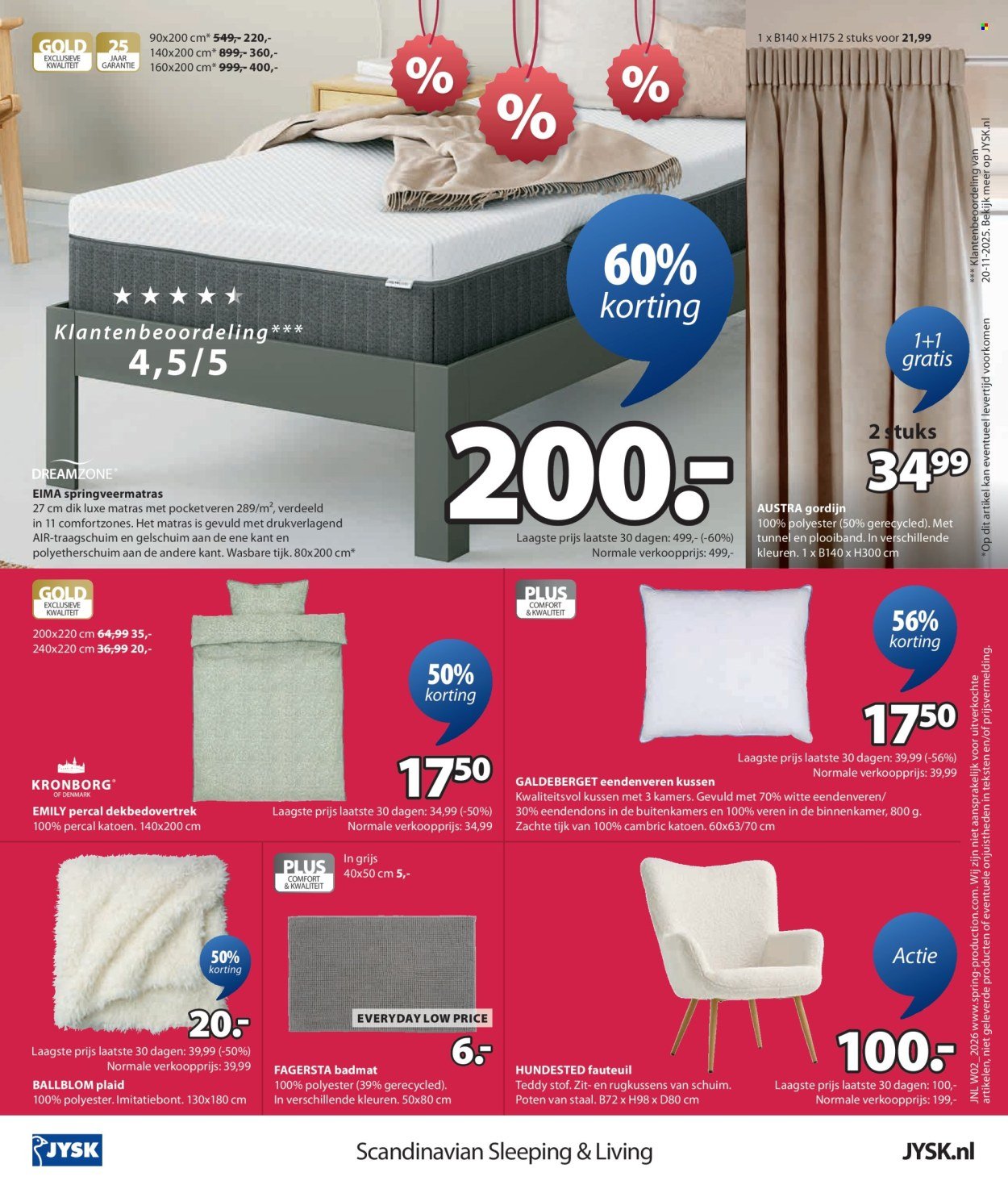 JYSK folder - Aanbieding van de week