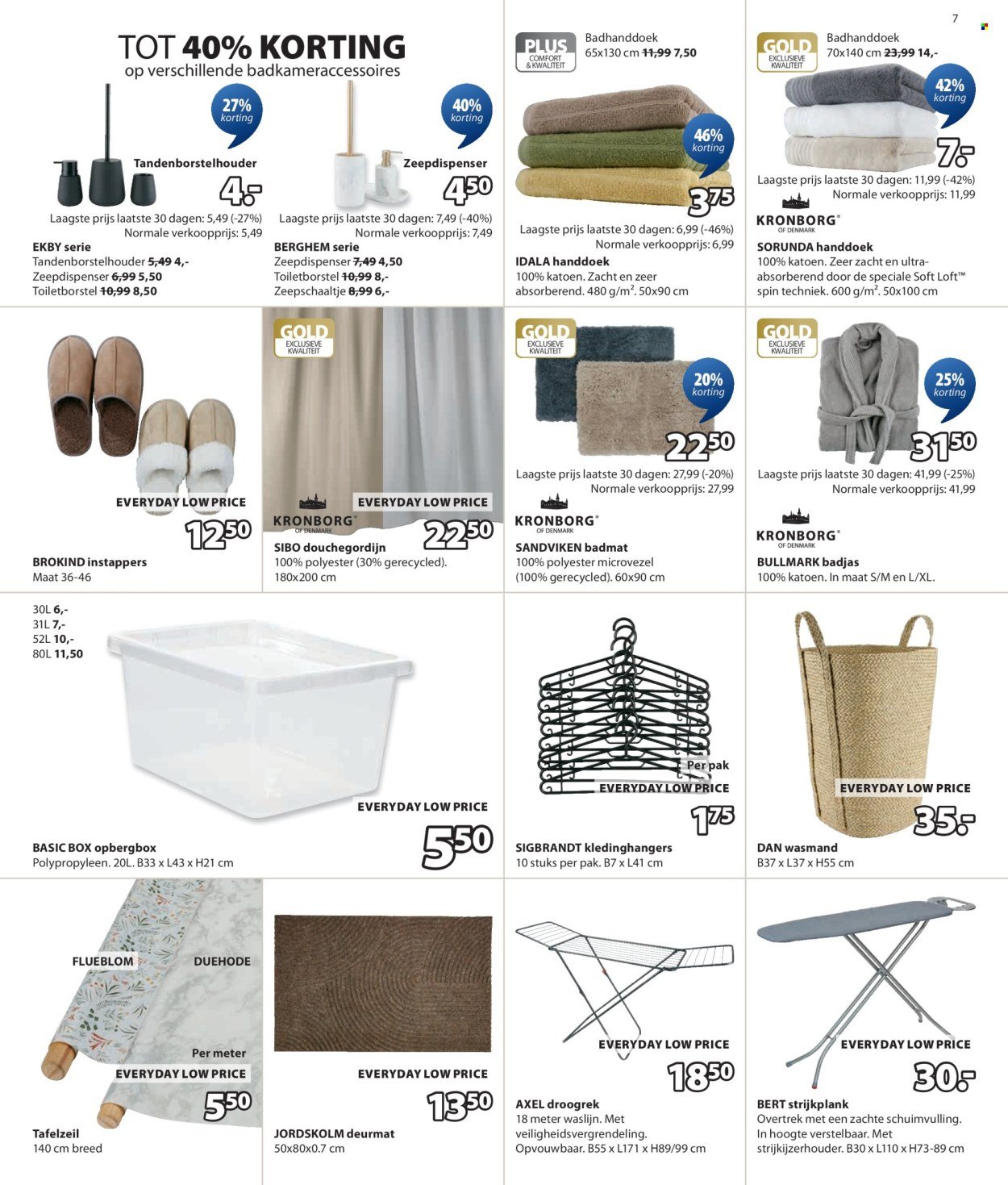 JYSK folder - Aanbieding van de week