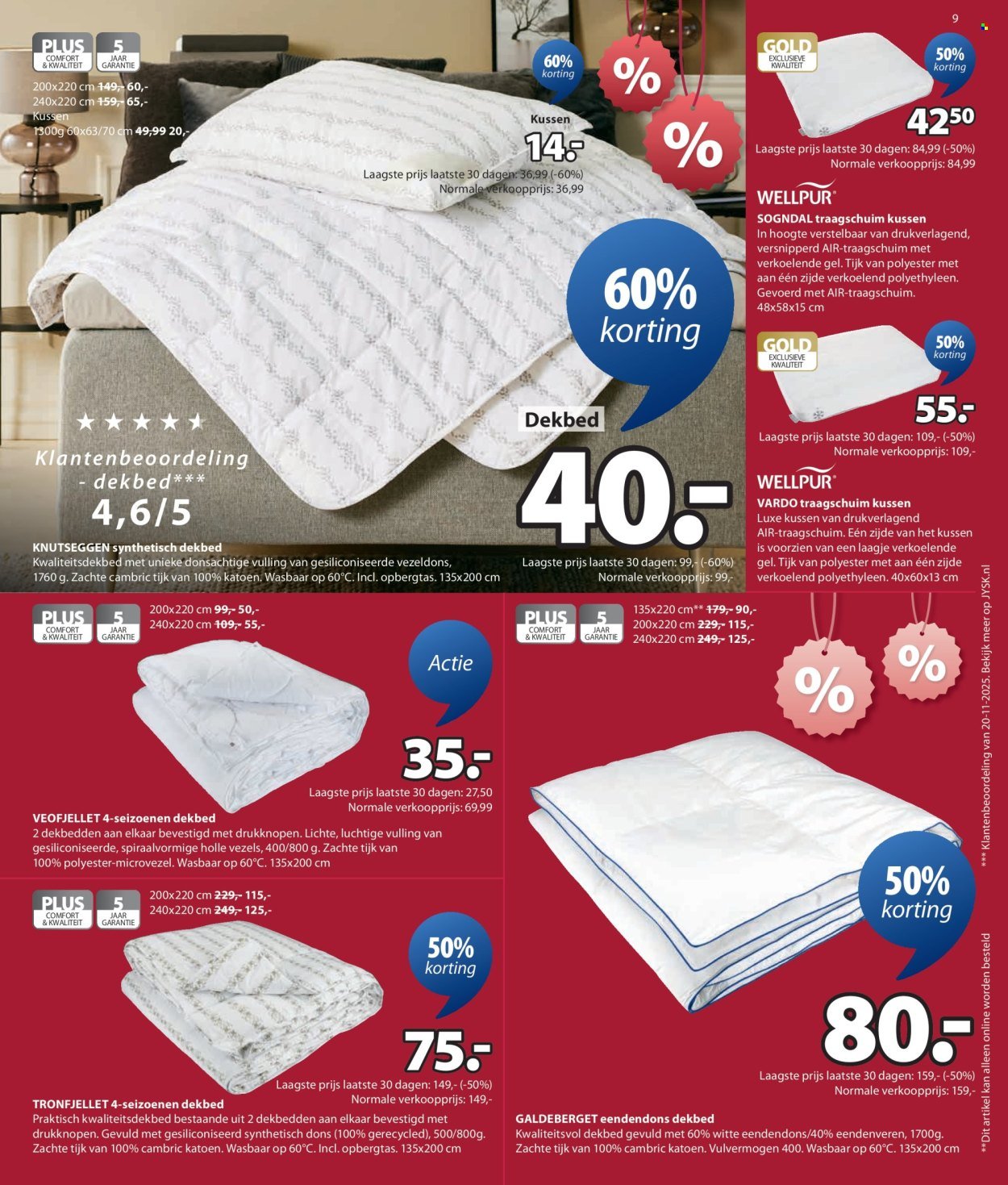 JYSK folder - Aanbieding van de week