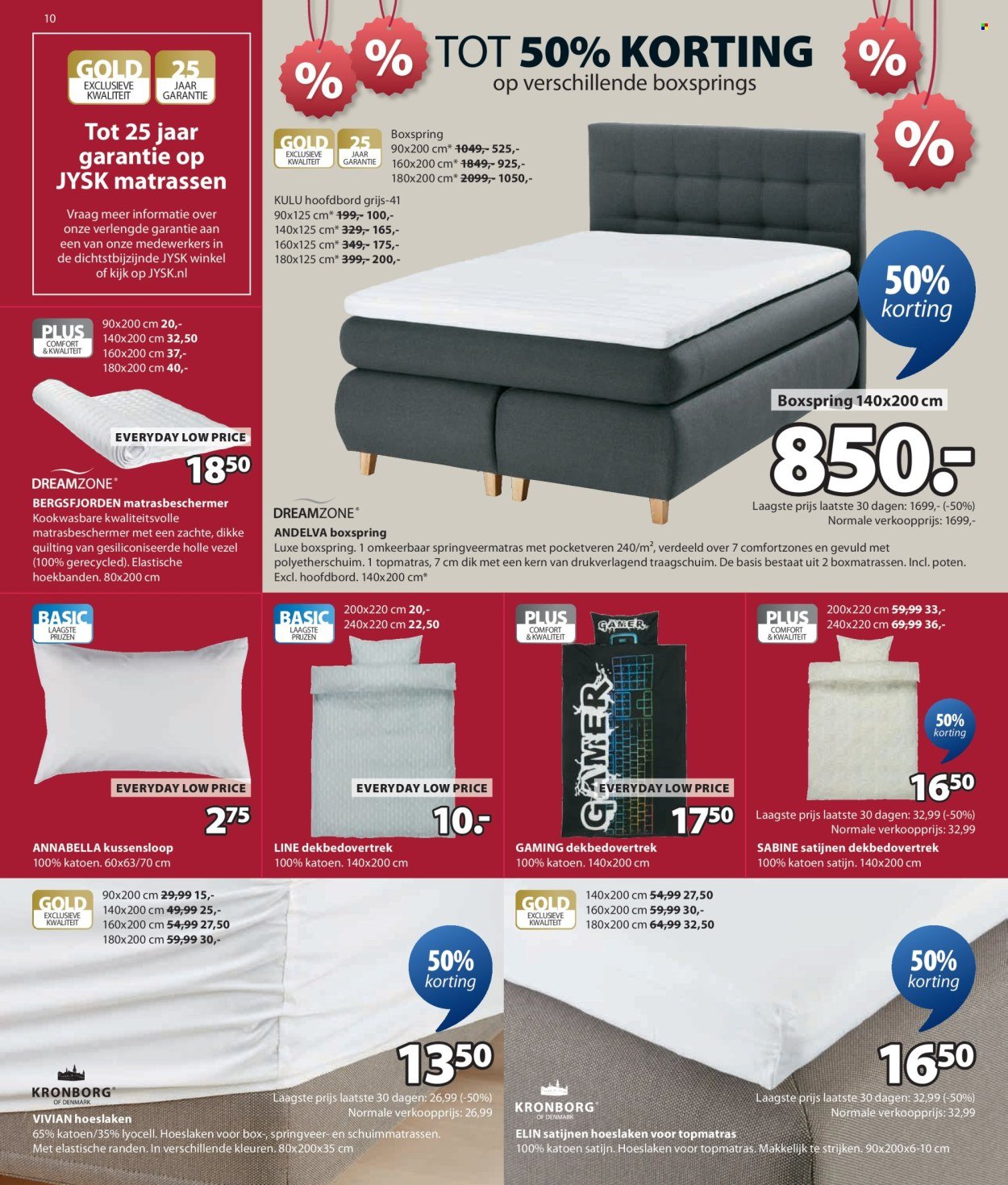 JYSK folder - Aanbieding van de week