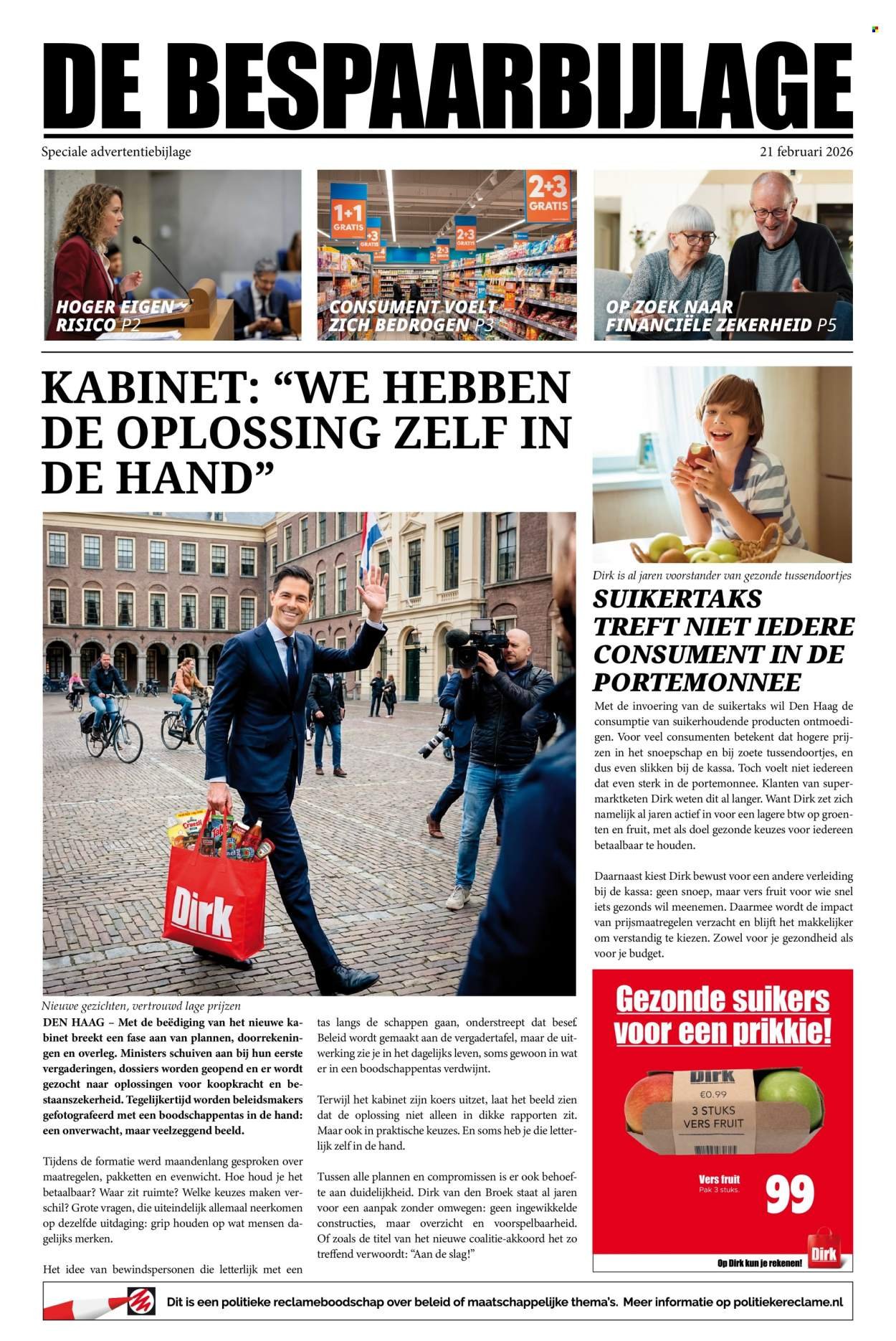 DIRK folder - Dat ziet er veelbelovend uit