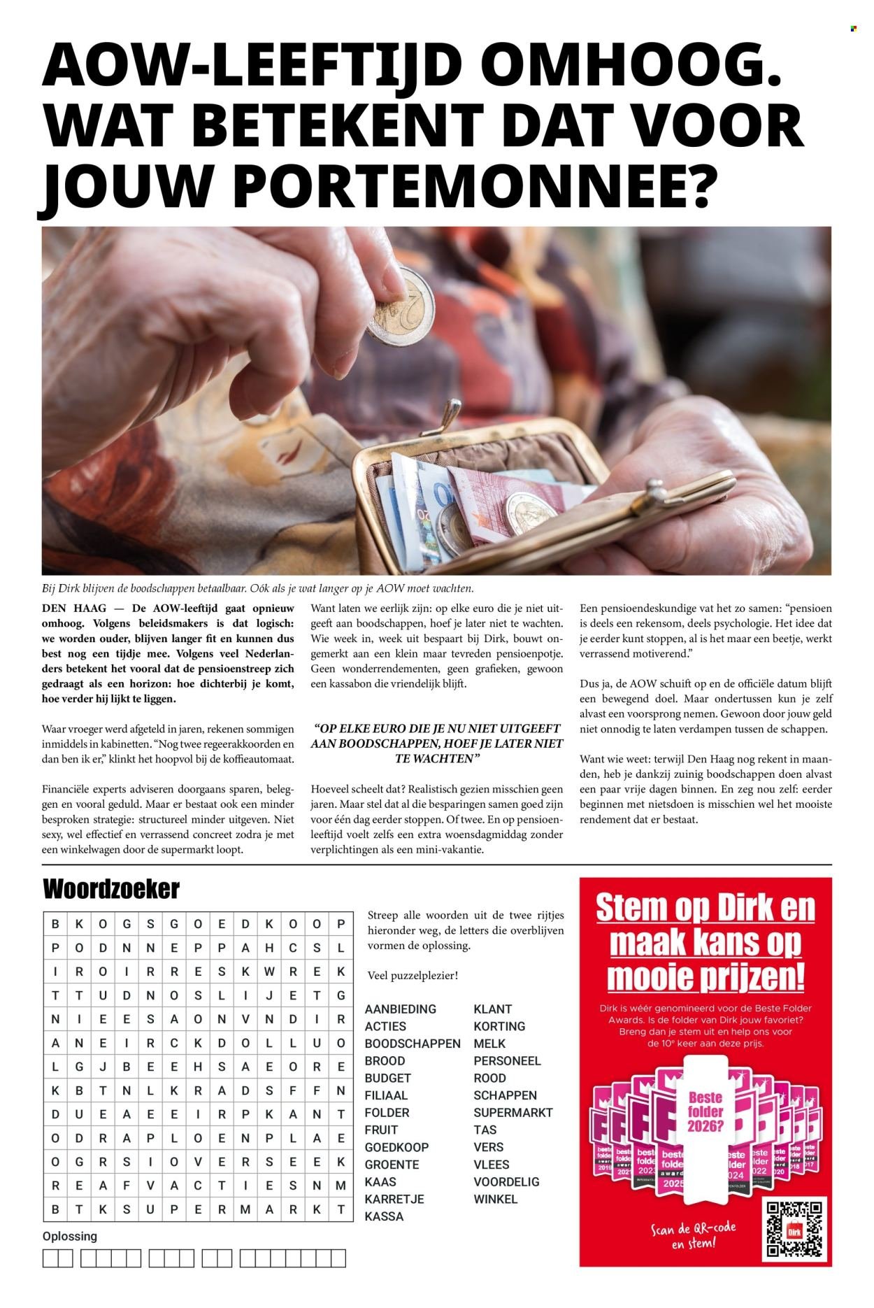 DIRK folder - Dat ziet er veelbelovend uit