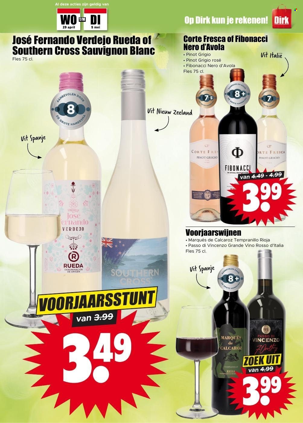 DIRK folder - Van woensdag 29 april 2026