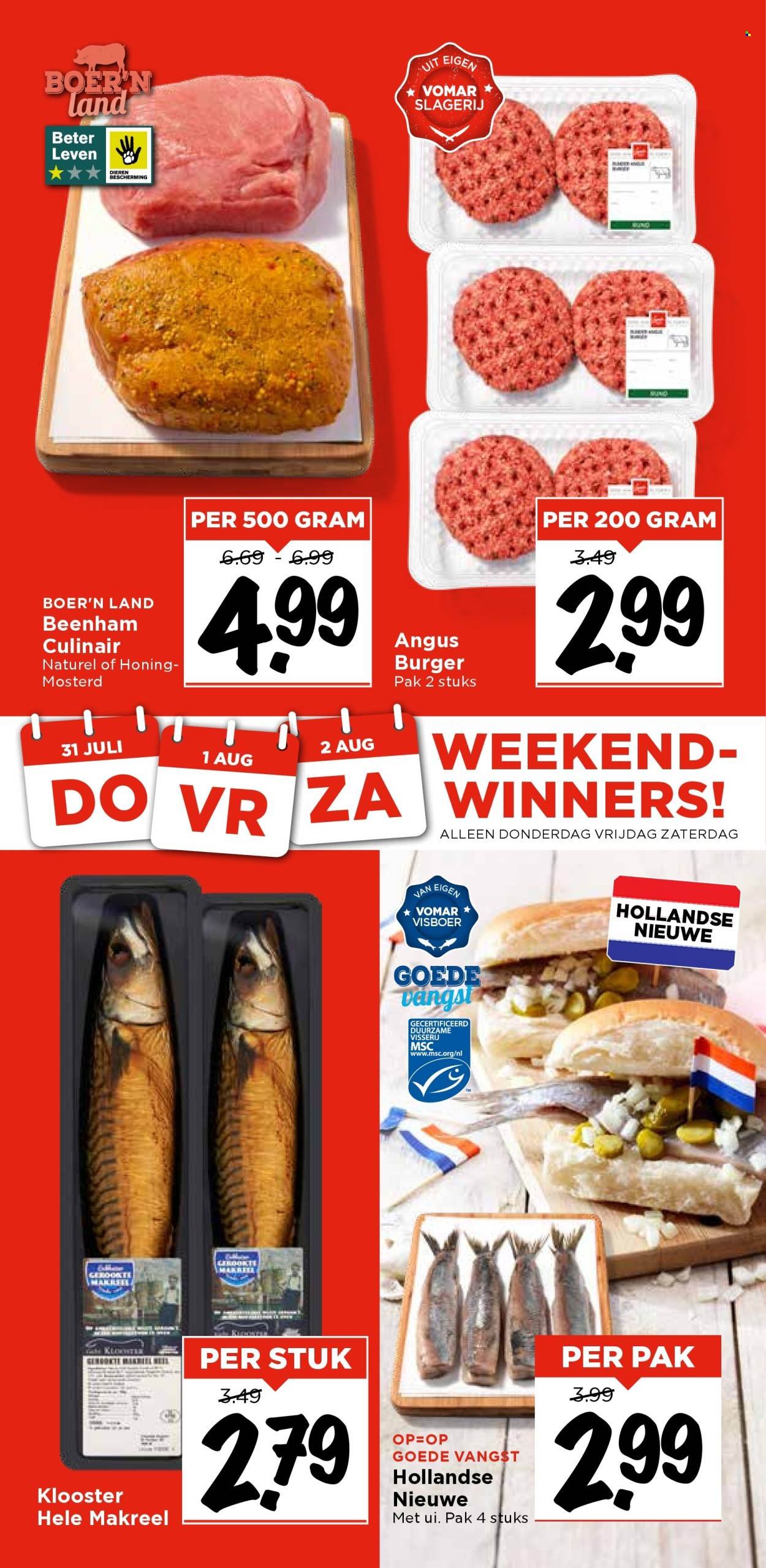VOMAR folder - Van woensdag 30 juli 2025 (2025-07-30 - 2025-08-02)