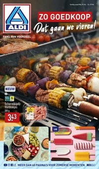 ALDI folder - Buiten eten