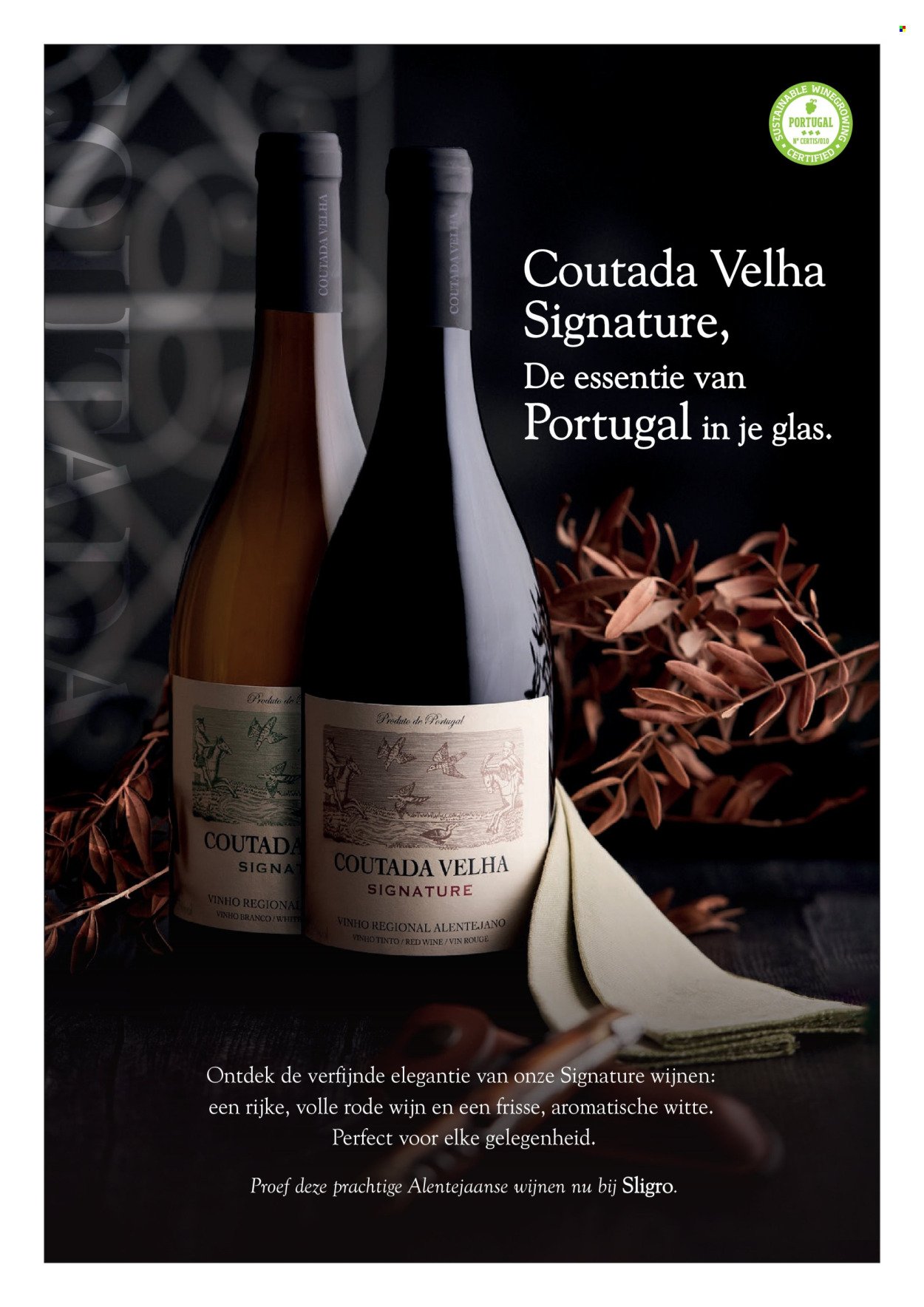 SLIGRO folder - Wijn