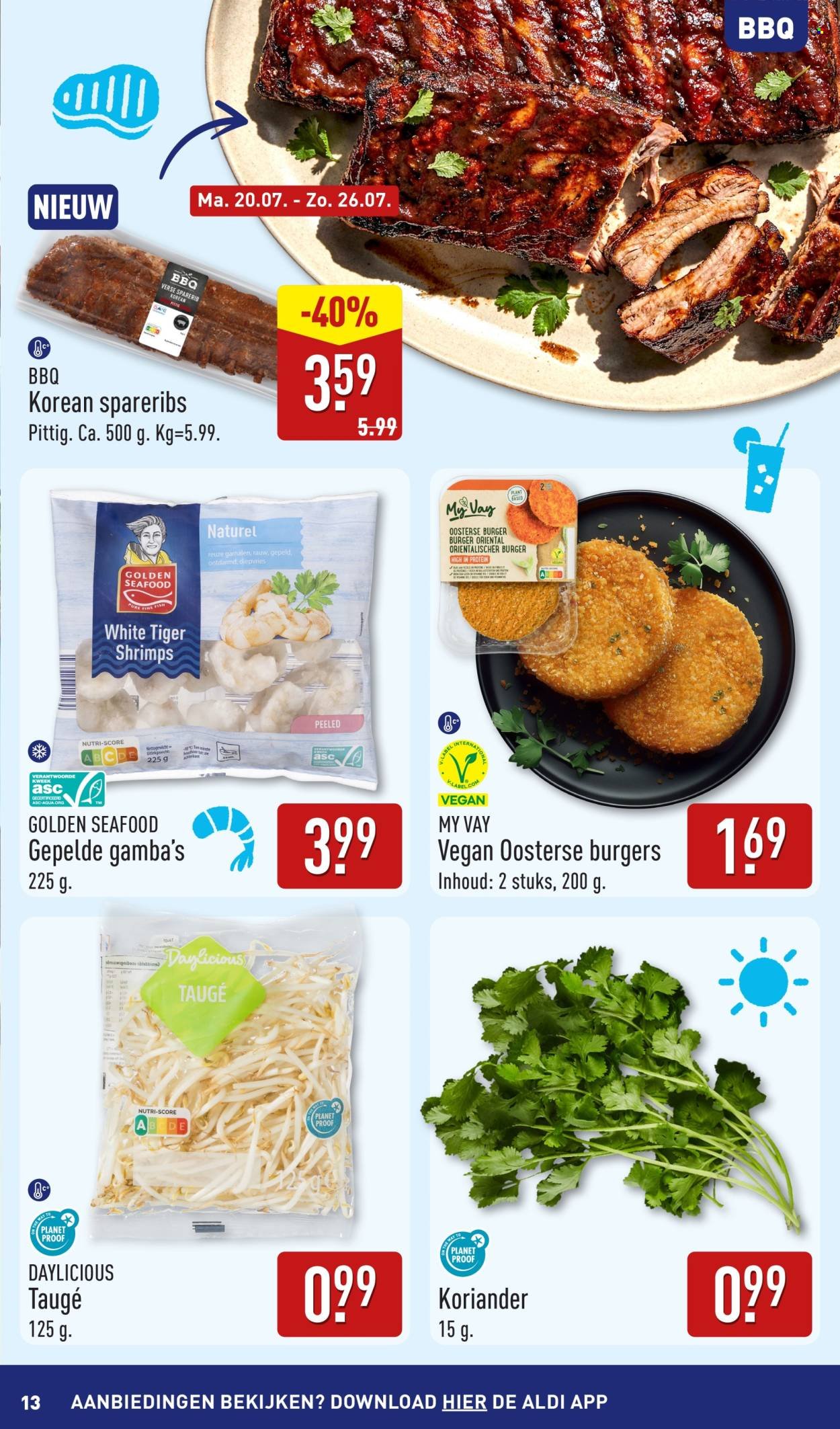 ALDI folder - Buiten eten