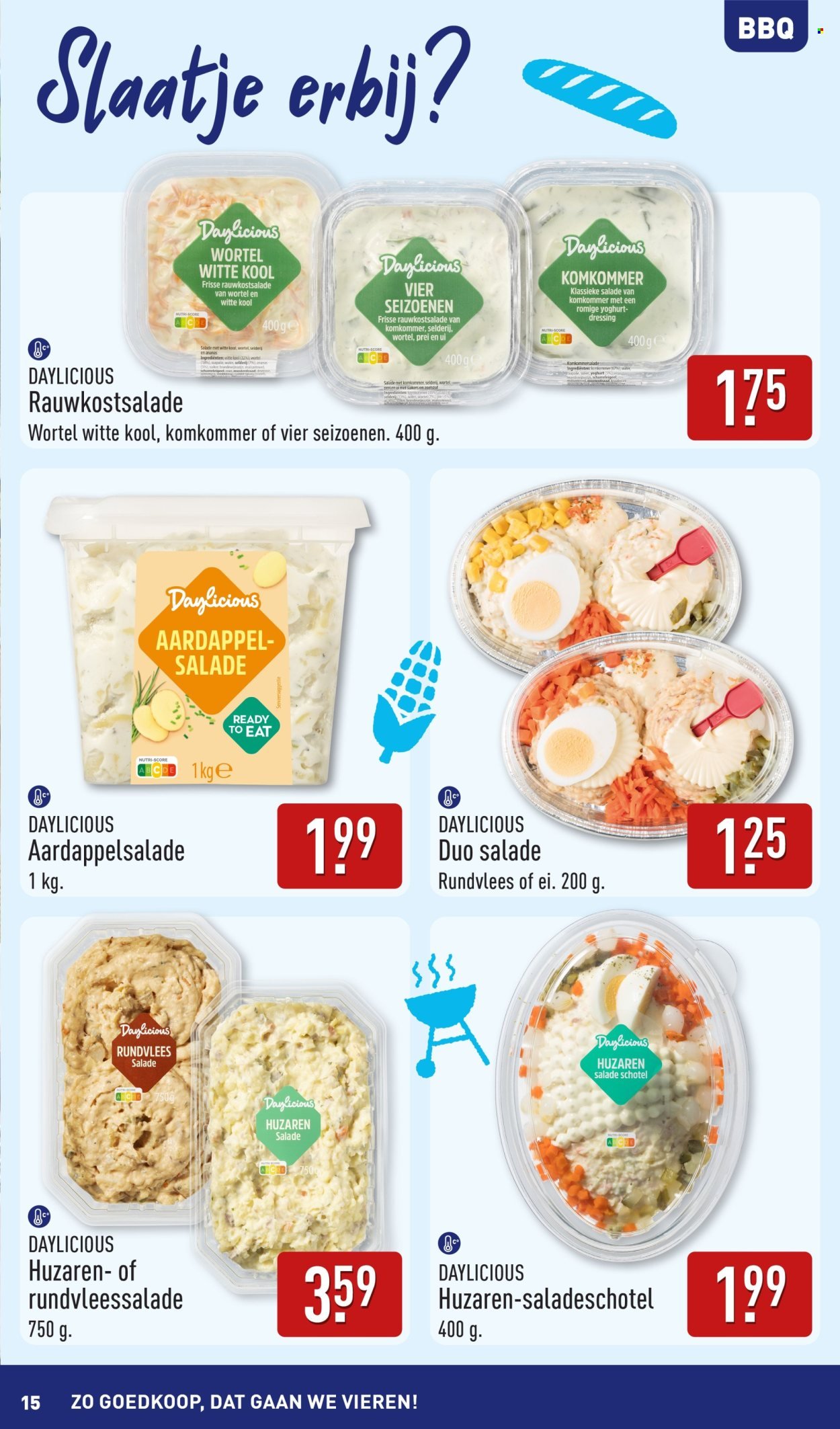 ALDI folder - Buiten eten