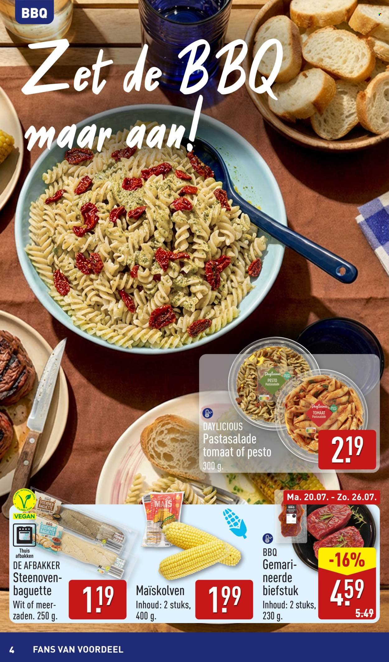 ALDI folder - Buiten eten