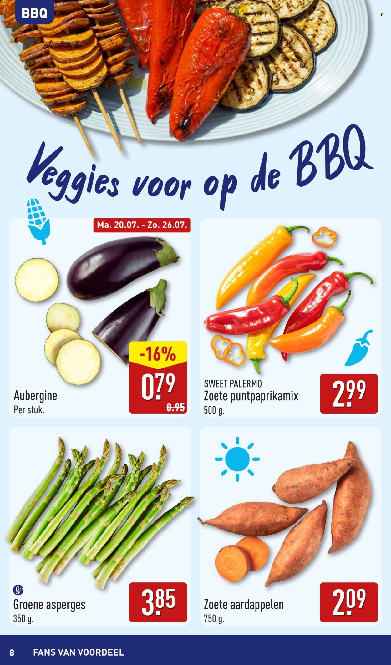 ALDI folder - Buiten eten