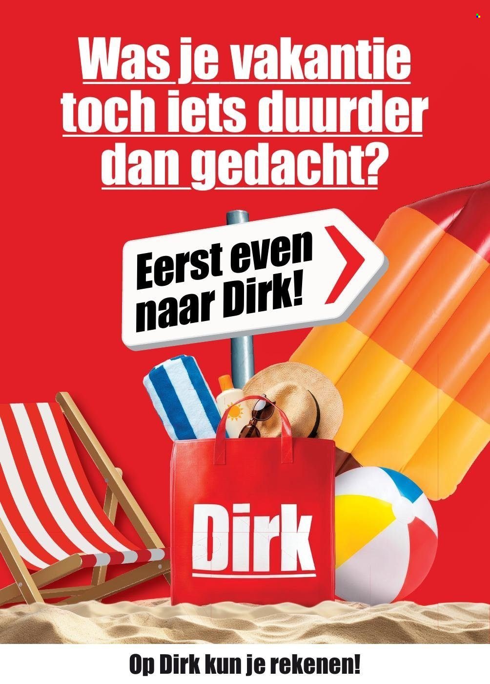 DIRK folder - Van woensdag 26 augustus 2026