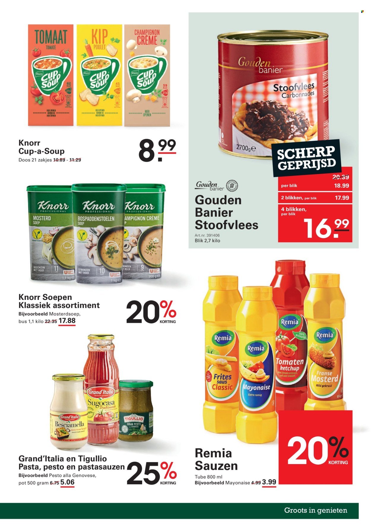 SLIGRO folder - Bigdeals cafetaria