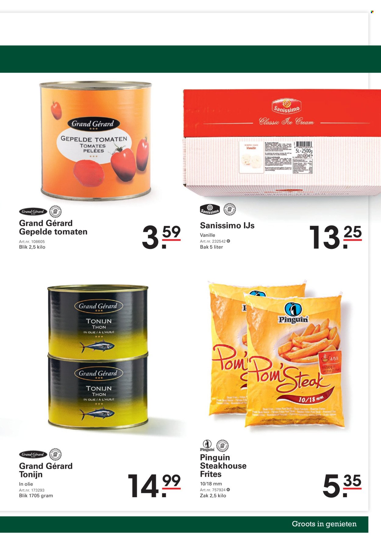 SLIGRO folder - Bigdeals cafetaria