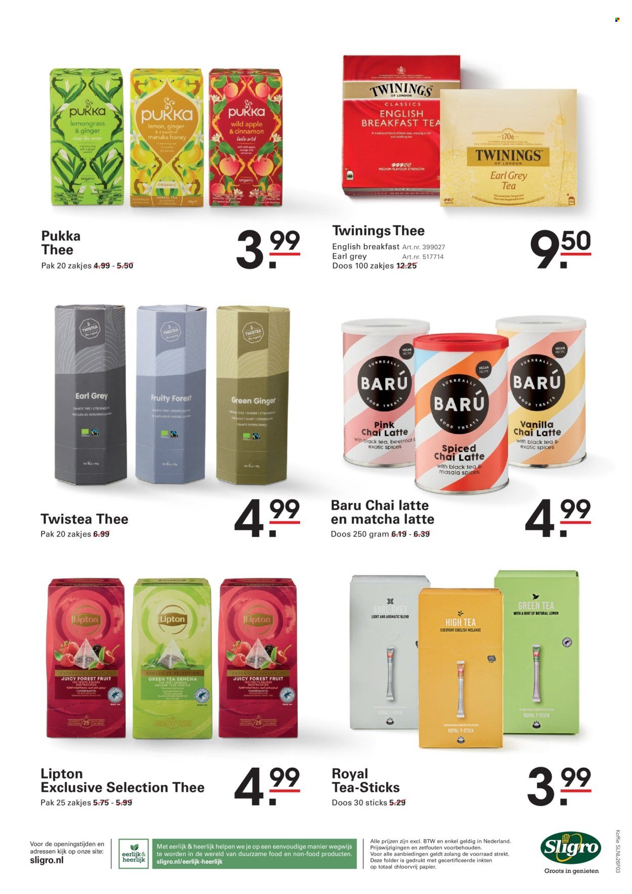 SLIGRO folder - Bigdeals cafetaria