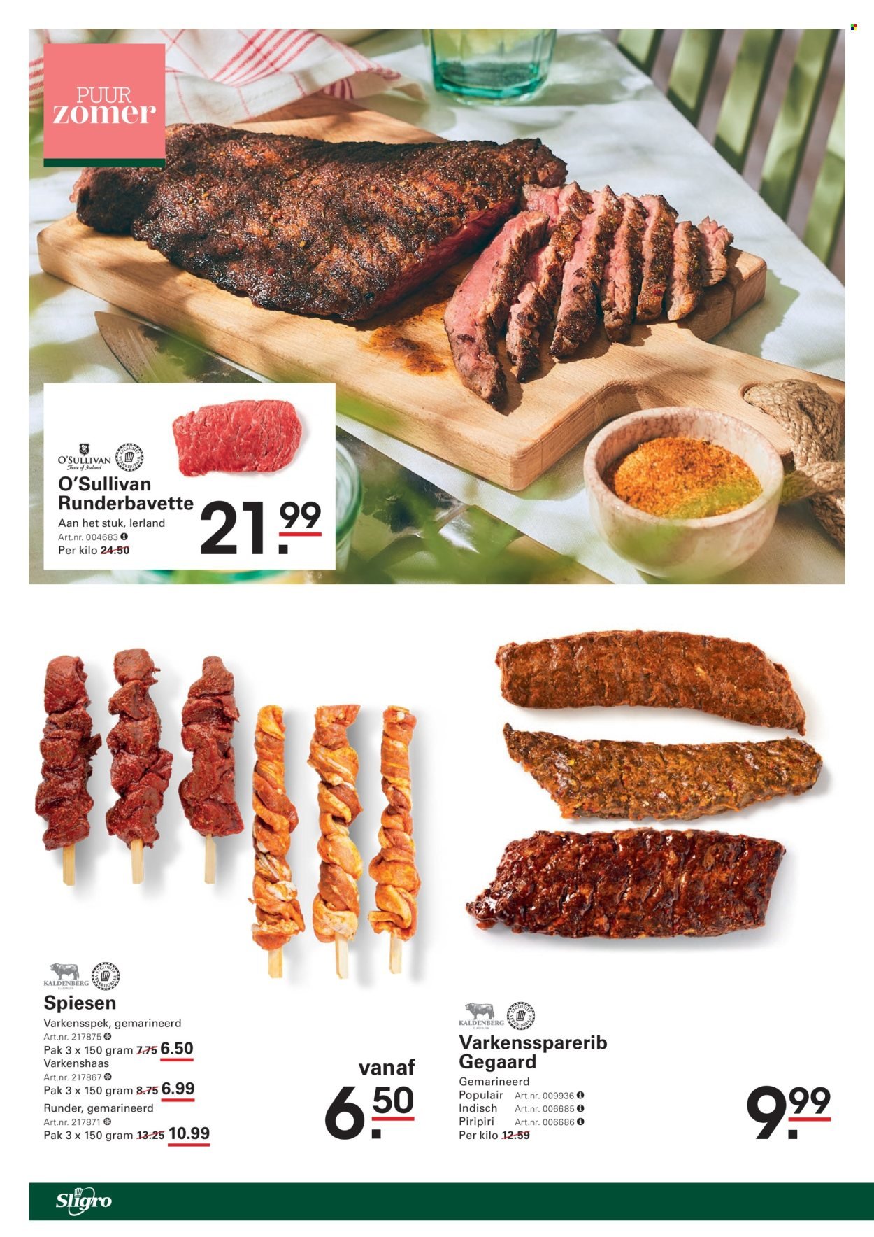 SLIGRO folder - Food