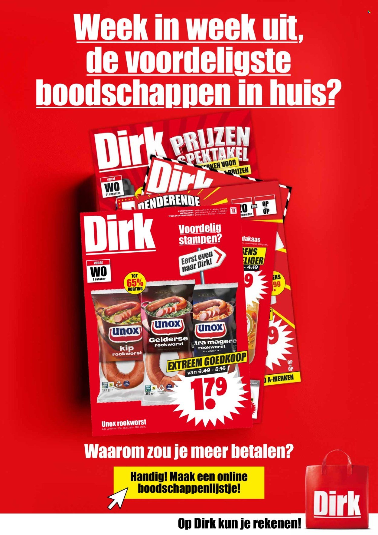 DIRK folder - Dirck3 actie