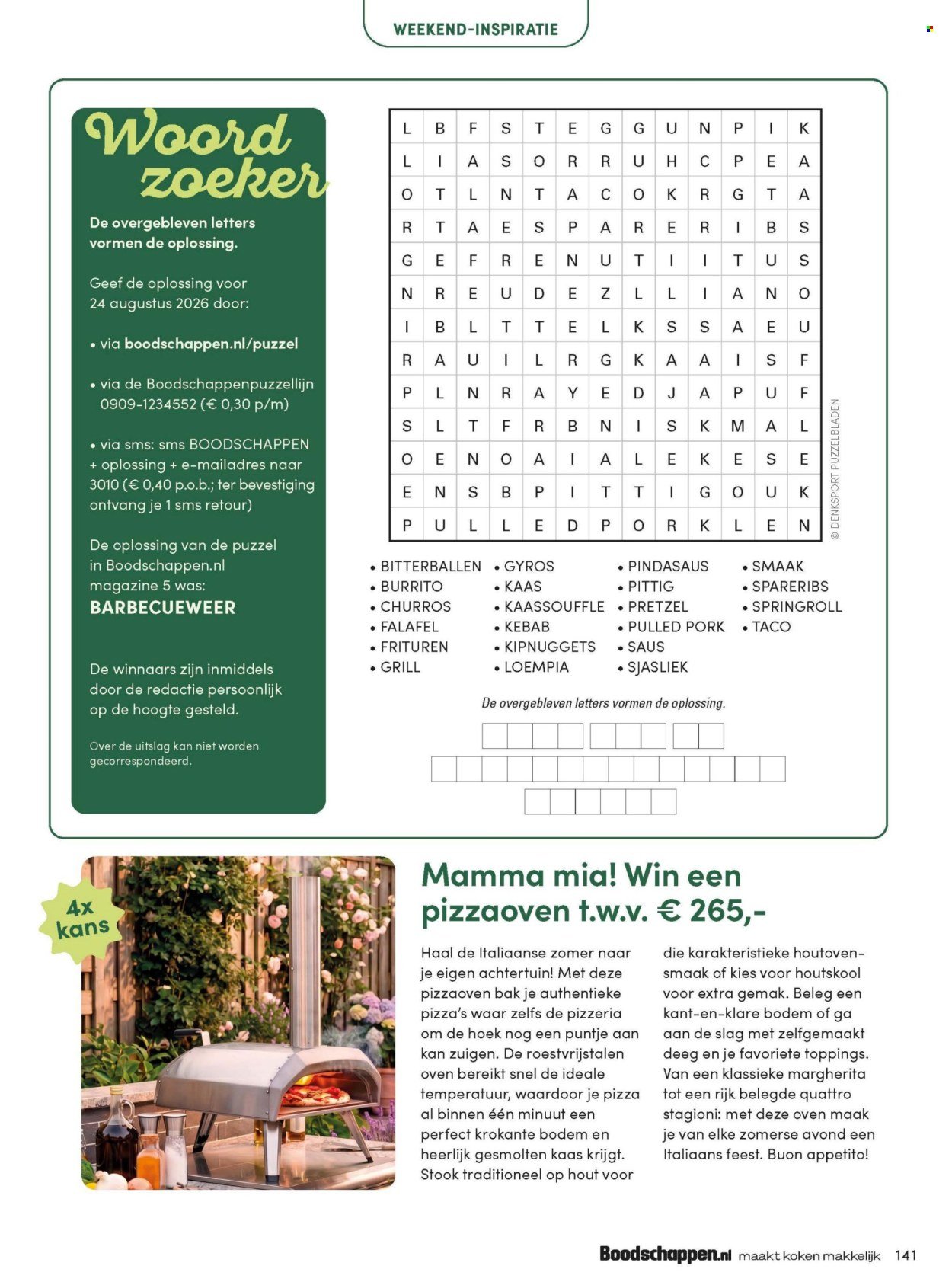 BONI folder - Van woensdag 1 juli 2026
