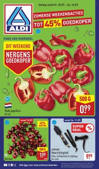 ALDI folder - Van vrijdag 10 juli 2026
