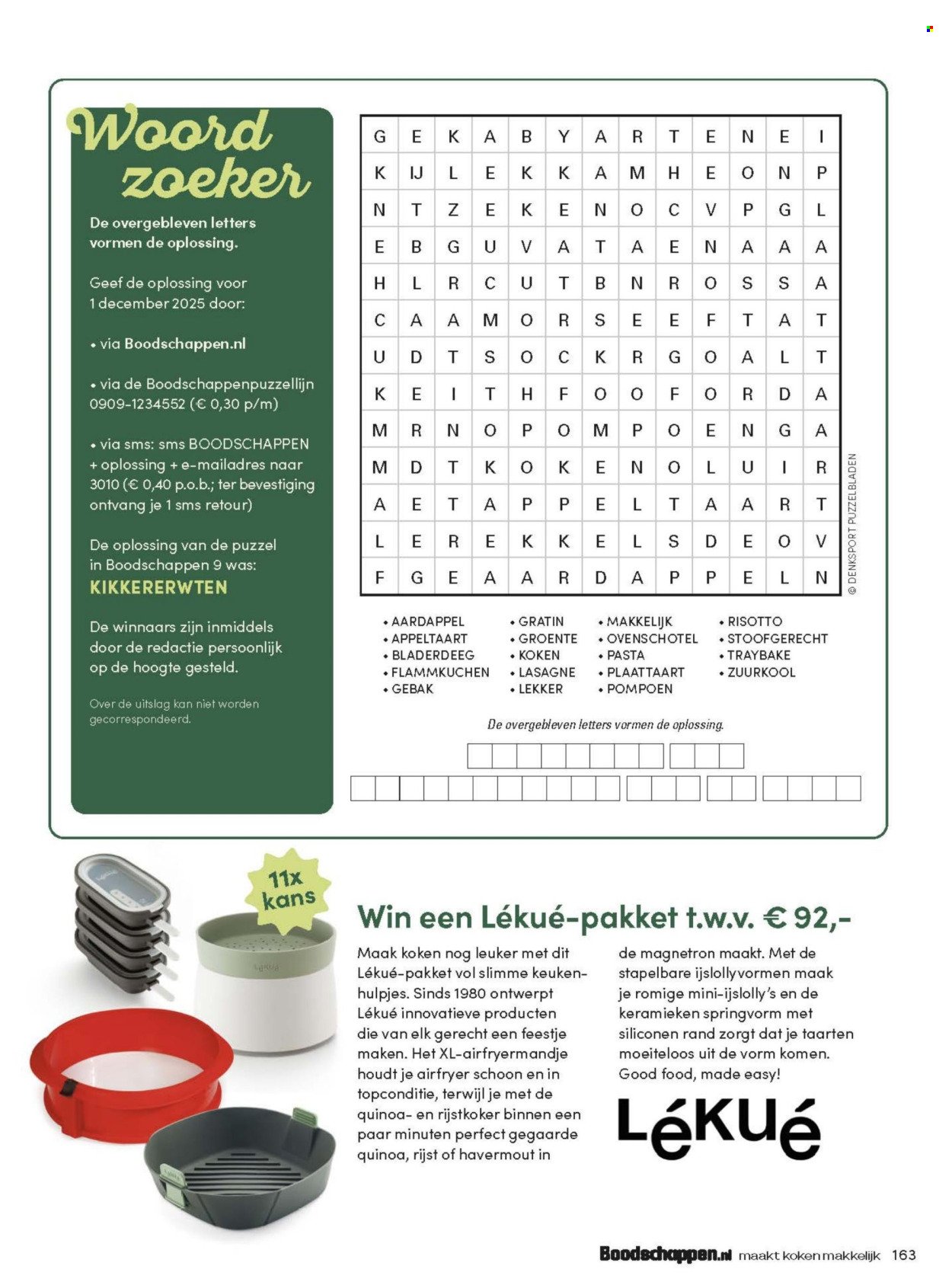 BONI folder - Van zaterdag 1 november 2025