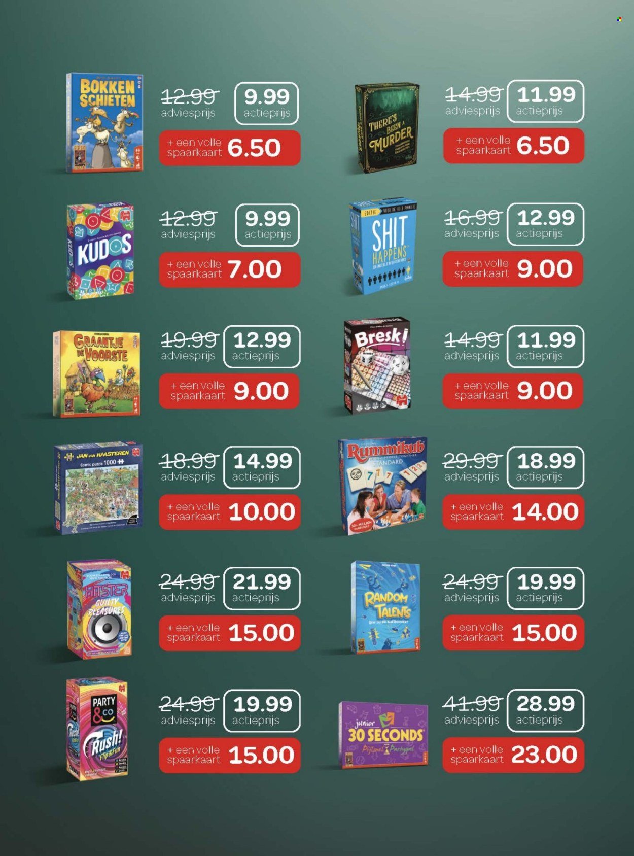 BONI folder - Van zaterdag 1 november 2025