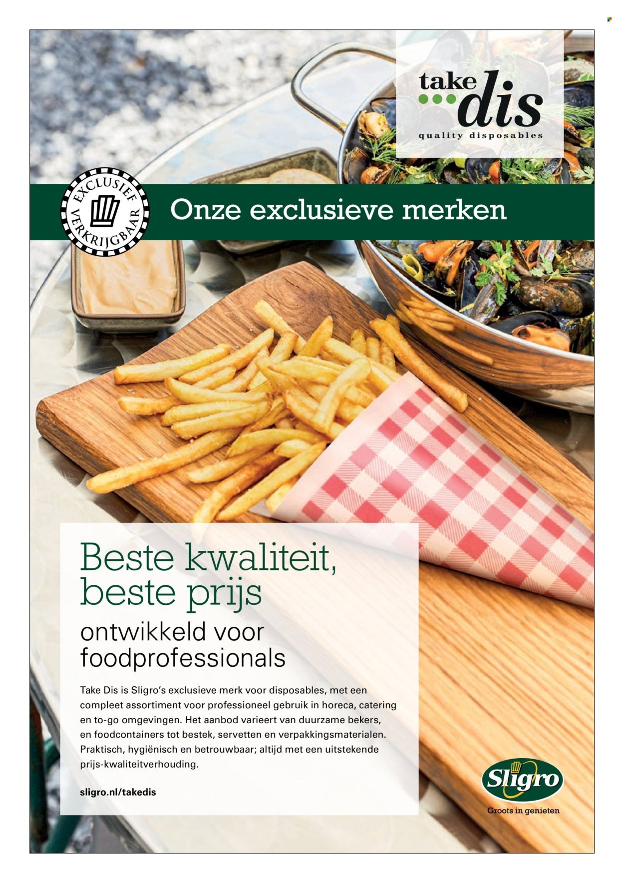 SLIGRO folder - Food