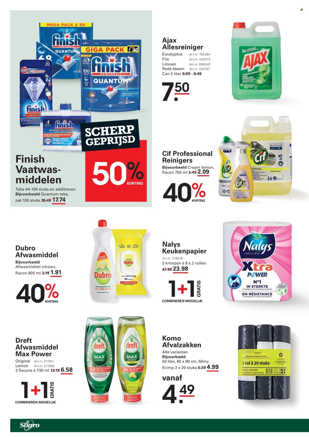 SLIGRO folder - Food