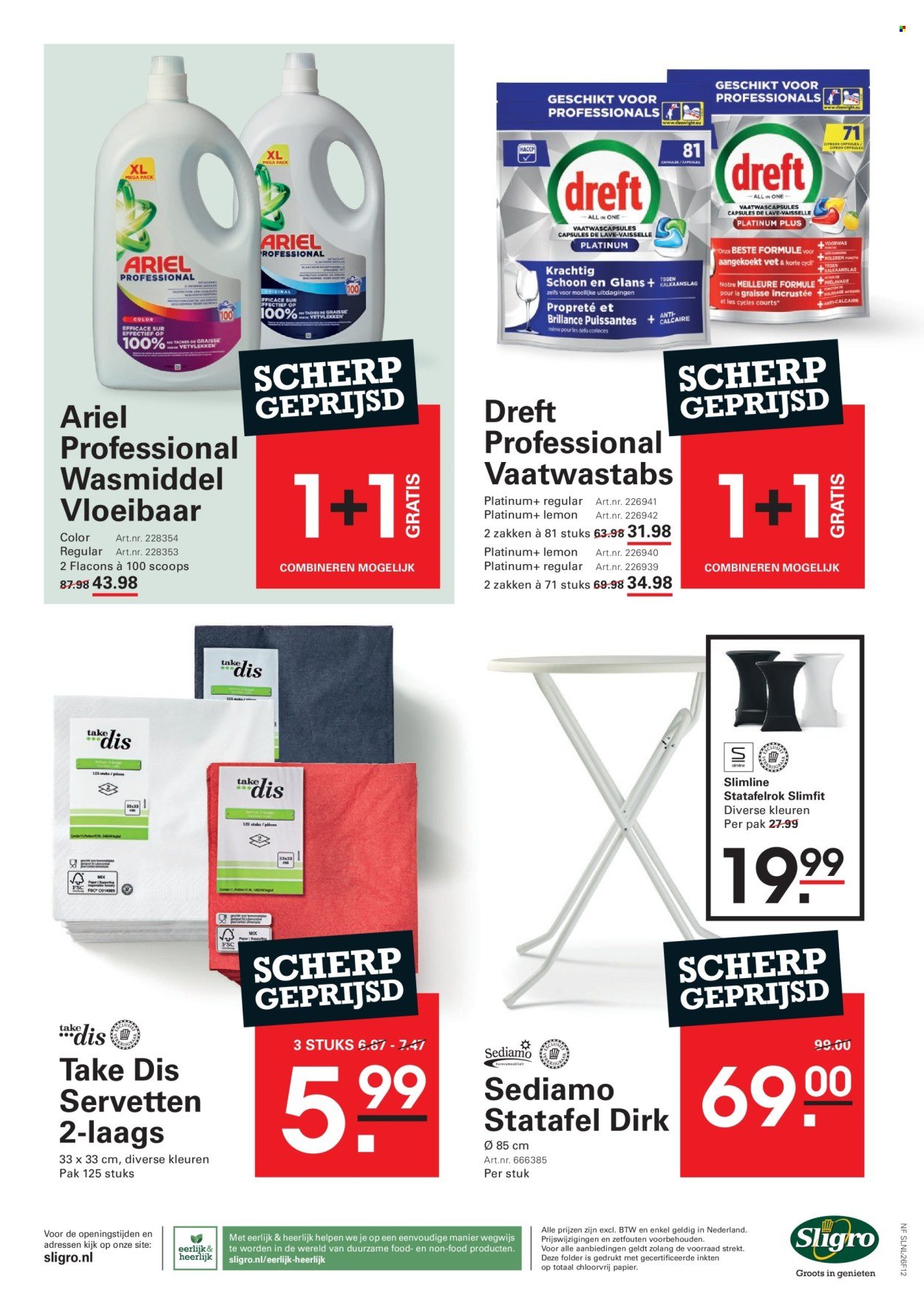 SLIGRO folder - Food