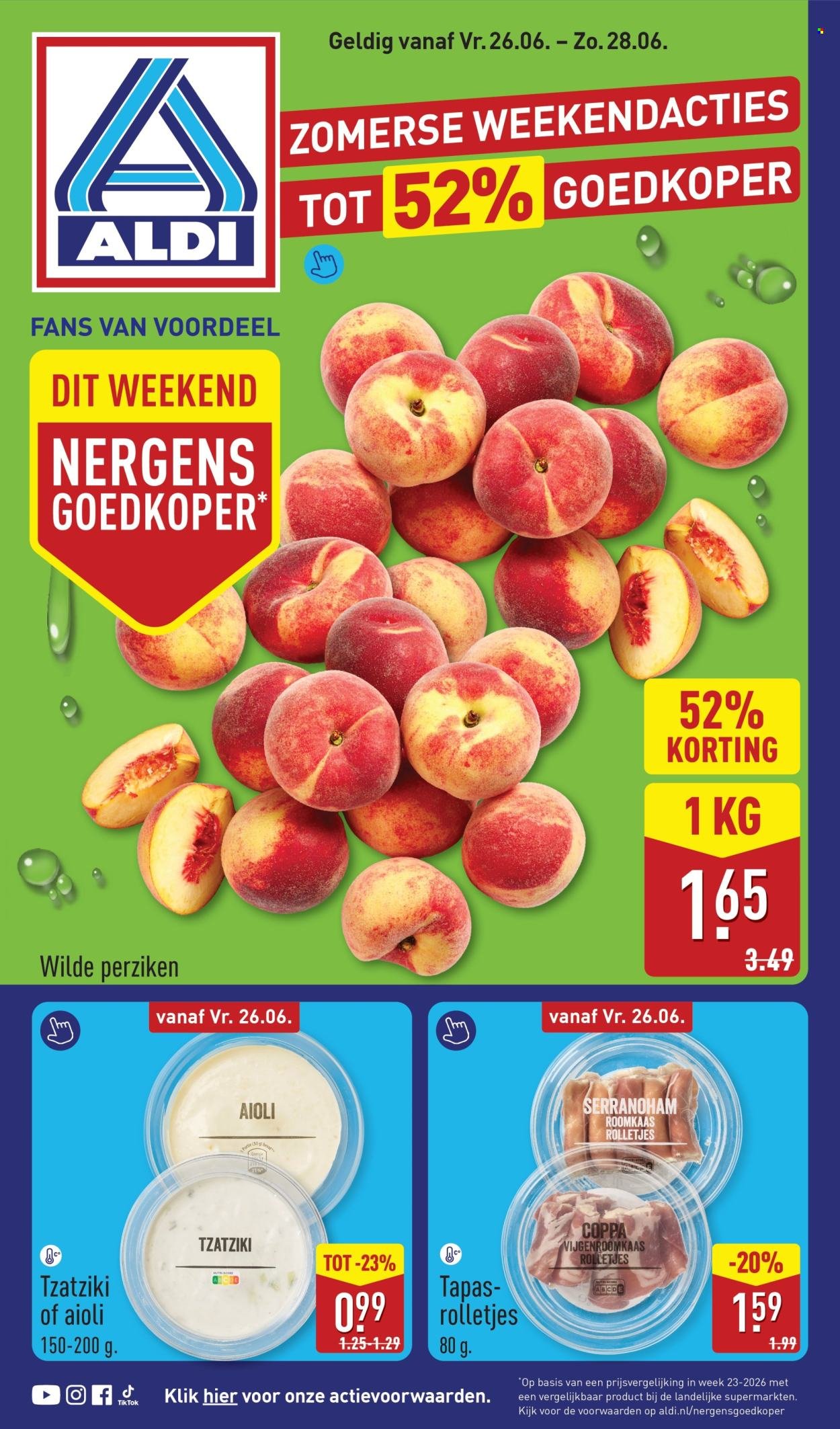 ALDI folder - Van vrijdag 26 juni 2026